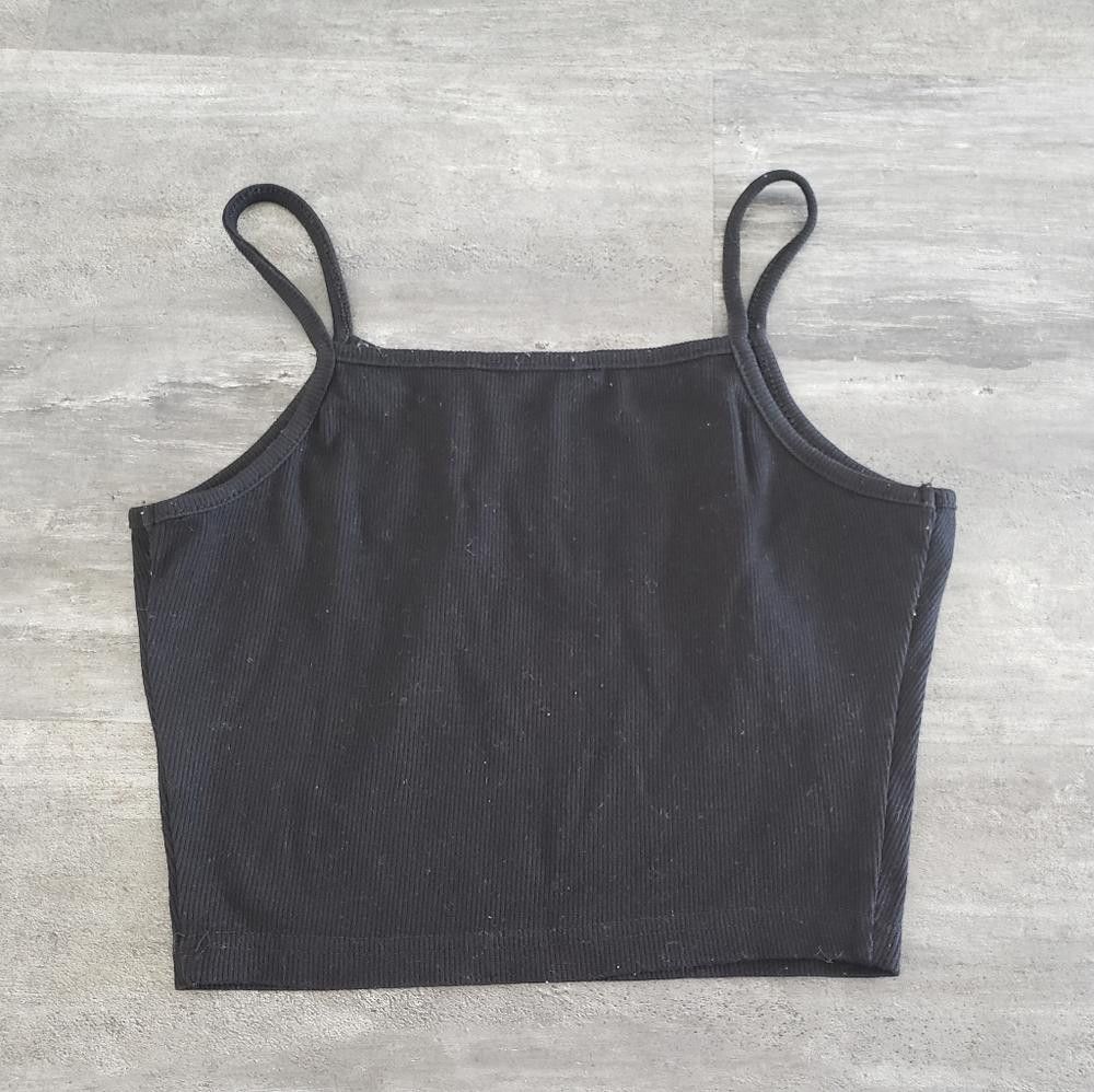Shein Black Red Dragon SHEIN Cropped Tank Size XS / US 0-2 / IT 36-38 - 2 Thumbnail