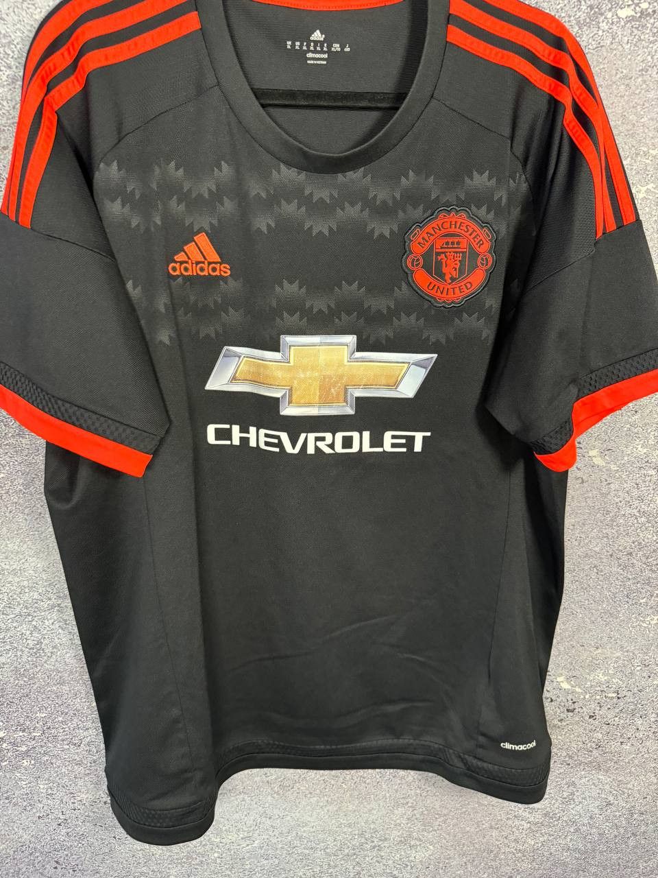 Adidas Vintage Manchester United 2015/16 Adidas Soccer Jersey Size US XL / EU 56 / 4 - 6 Thumbnail