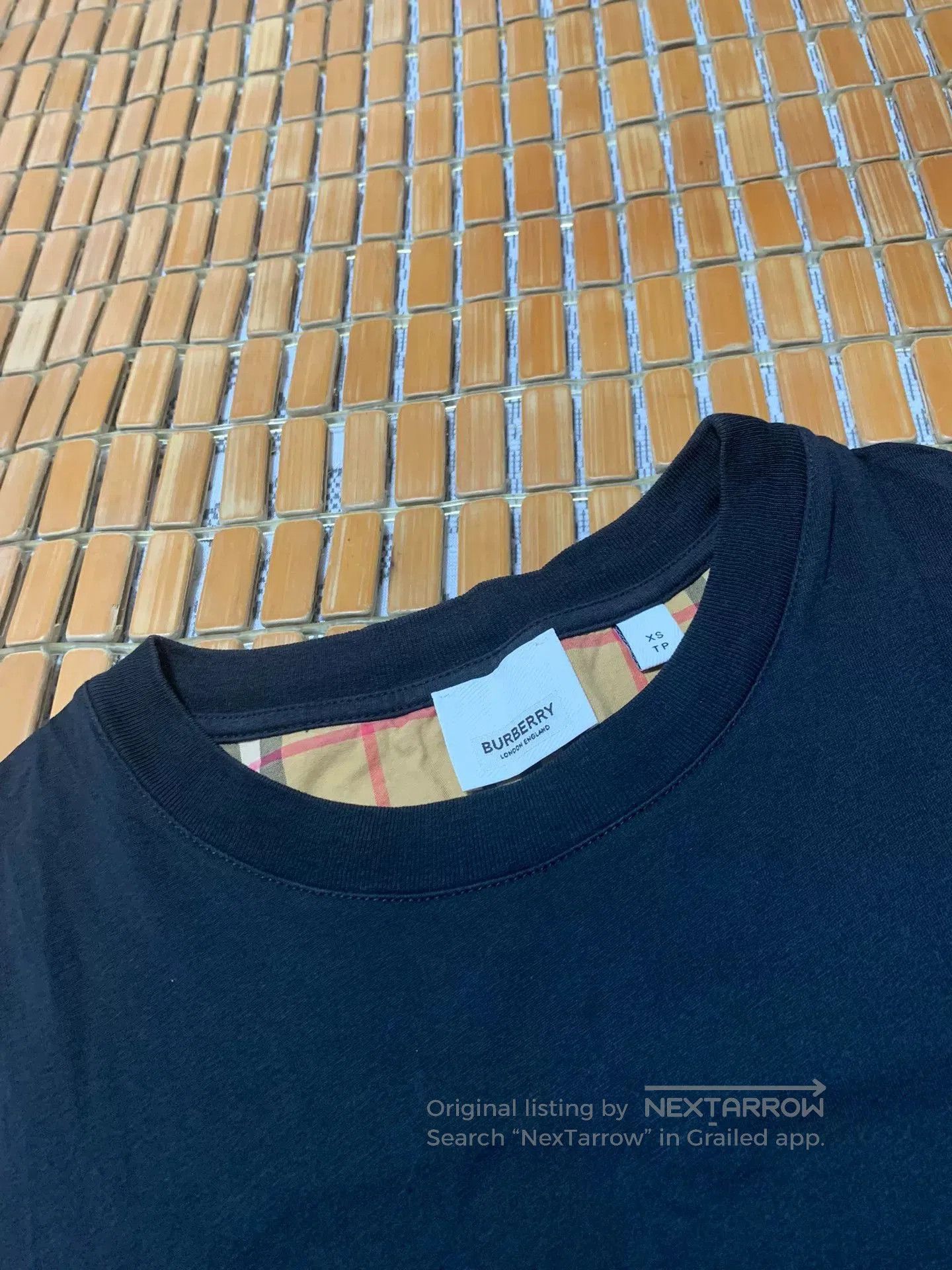 Burberry Burberry Classic Check Panel Short Sleeve. Size XS / US 0-2 / IT 36-38 - 3 Thumbnail