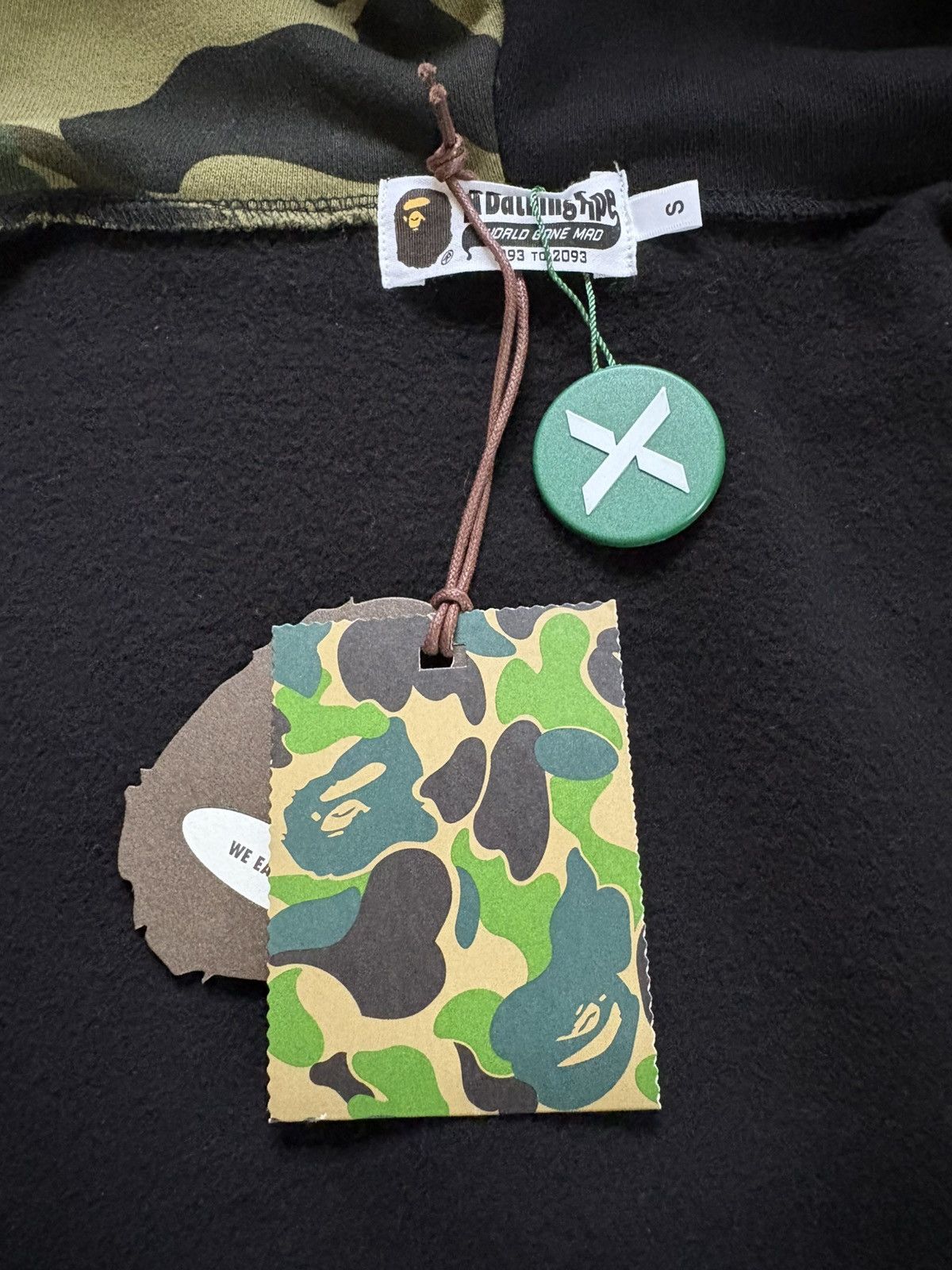 Bape BAPE Crazy Face Full Zip Hoodie Size US S / EU 44-46 / 1 - 7 Thumbnail