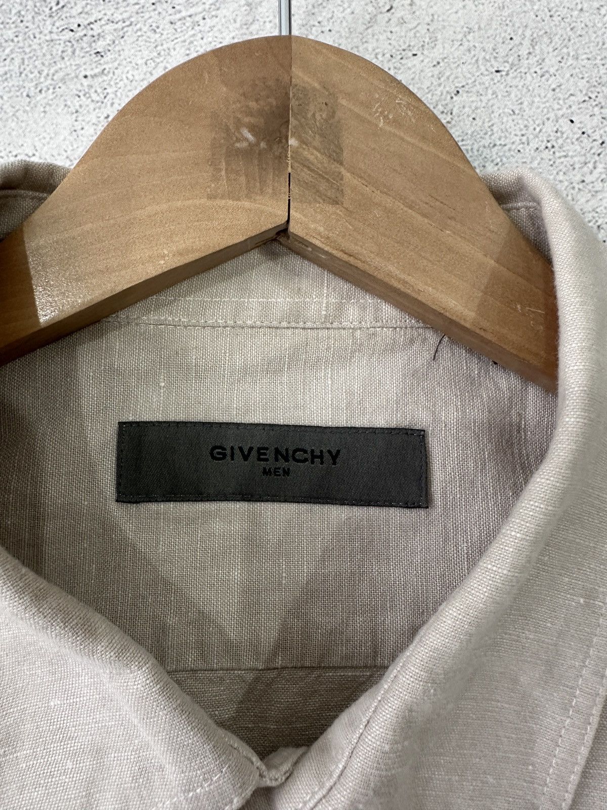Givenchy Givenchy Linen Shirt Size US L / EU 52-54 / 3 - 6 Thumbnail