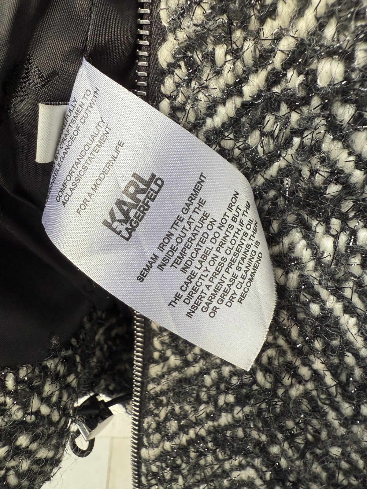 Karl Lagerfeld ❗️🔥🔥bomper jacket Size US M / EU 48-50 / 2 - 20 Thumbnail