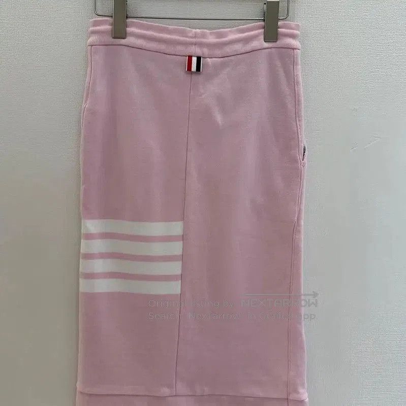 Thom Browne Thom Browne Pink Striped Midi Skirt . Size 26" / US 2 / IT 38 - 4 Thumbnail