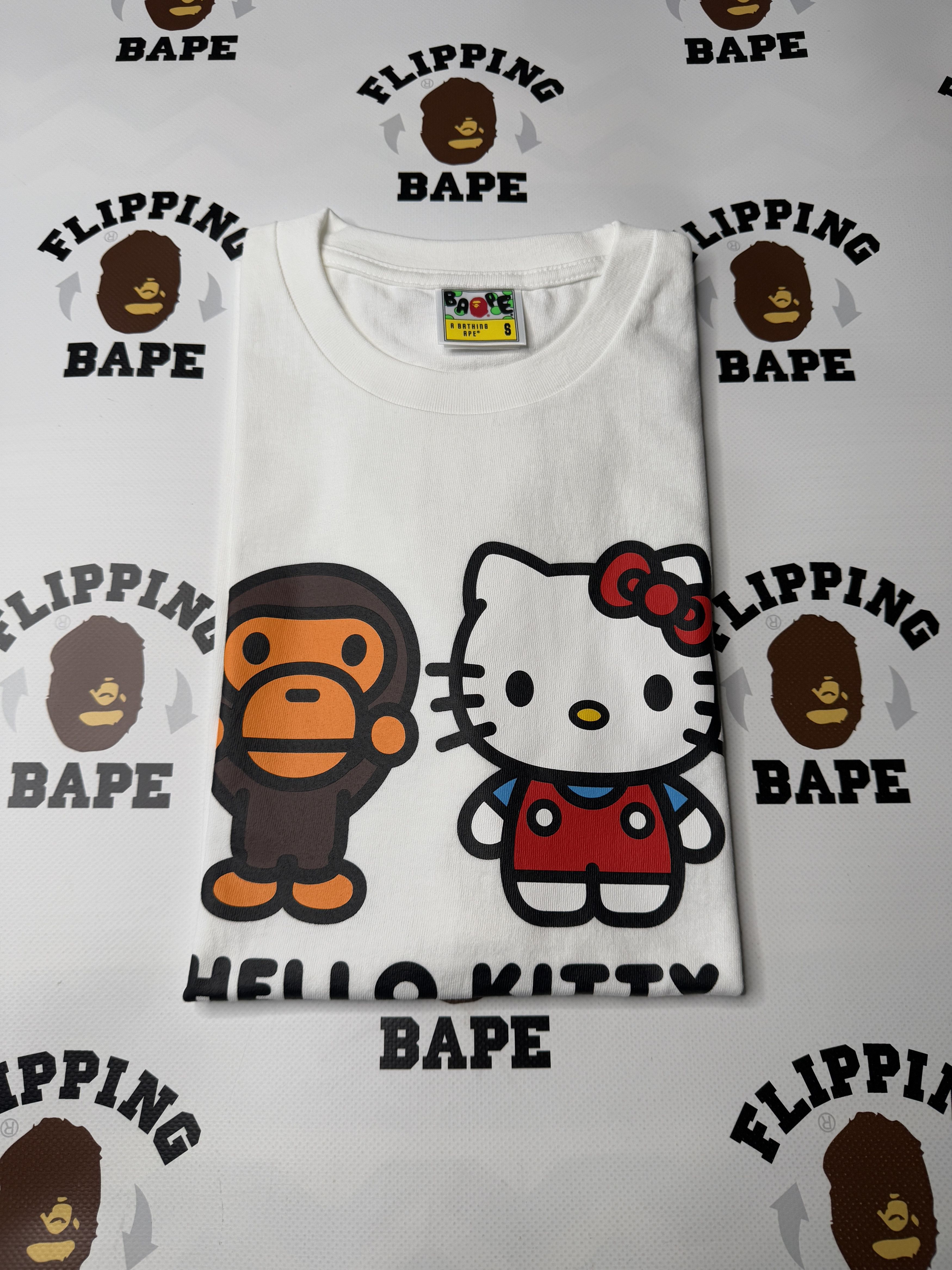 Bape BAPE BABY MILO X HELLO KITTY TEE Size US S / EU 44-46 / 1 - 7 Thumbnail