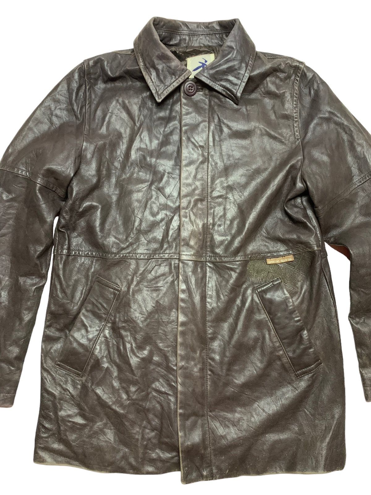 Hai Sporting Gear Vintage 80s brown real leather jacket Size S / US 4 / IT 40 - 12 Thumbnail