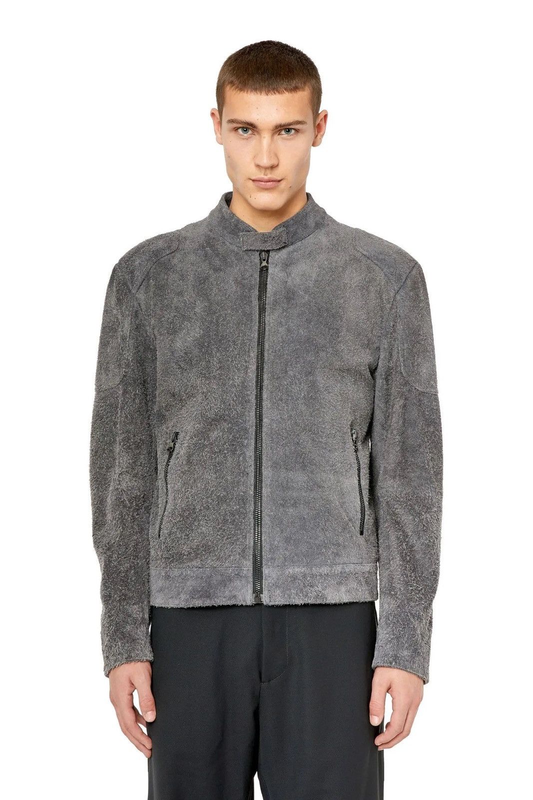 Diesel ❗️NEW🇮🇹 Diesel Suede Bike Jacket Cowhide Leather Made in Italy Size US M / EU 48-50 / 2 - 3 Thumbnail