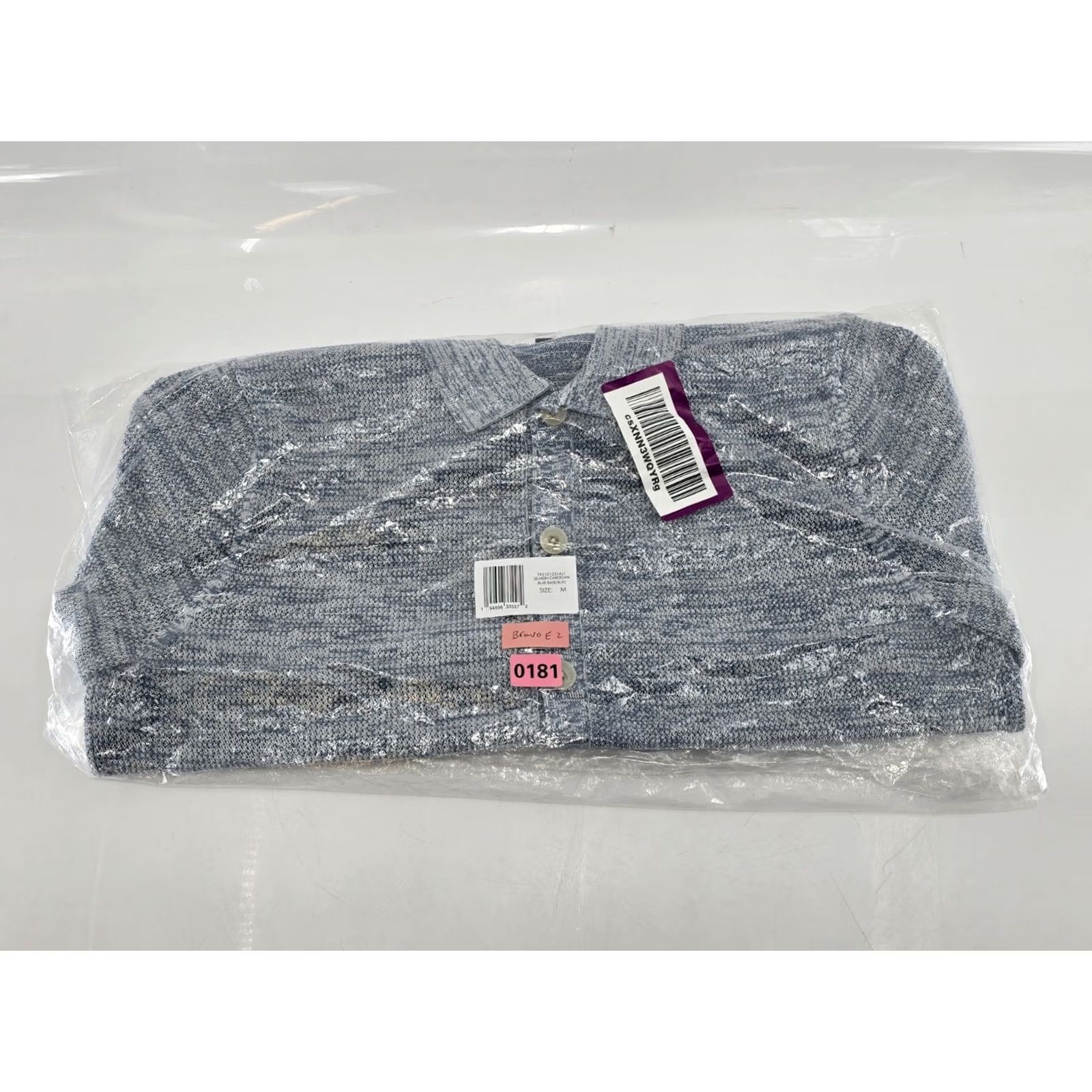 Club Monaco Club Monaco Cardigan Mens M Blue Short Sleeve Mesh NWT Designer Preppy Size US M / EU 48-50 / 2 - 3 Thumbnail