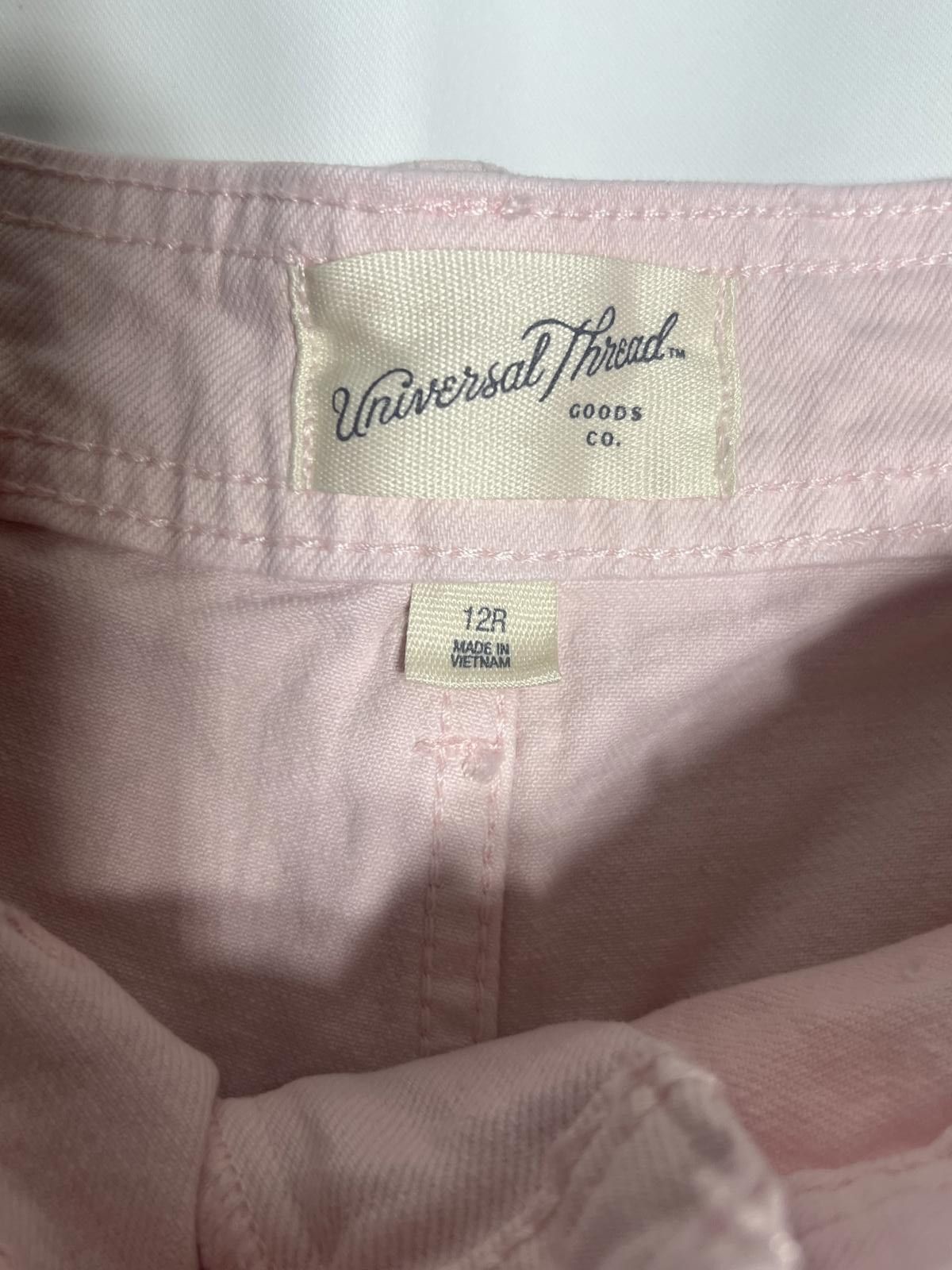 Other 12R Universal Thread Light Pink Sailor Straight Leg Pants Size US 32 / EU 48 - 5 Thumbnail