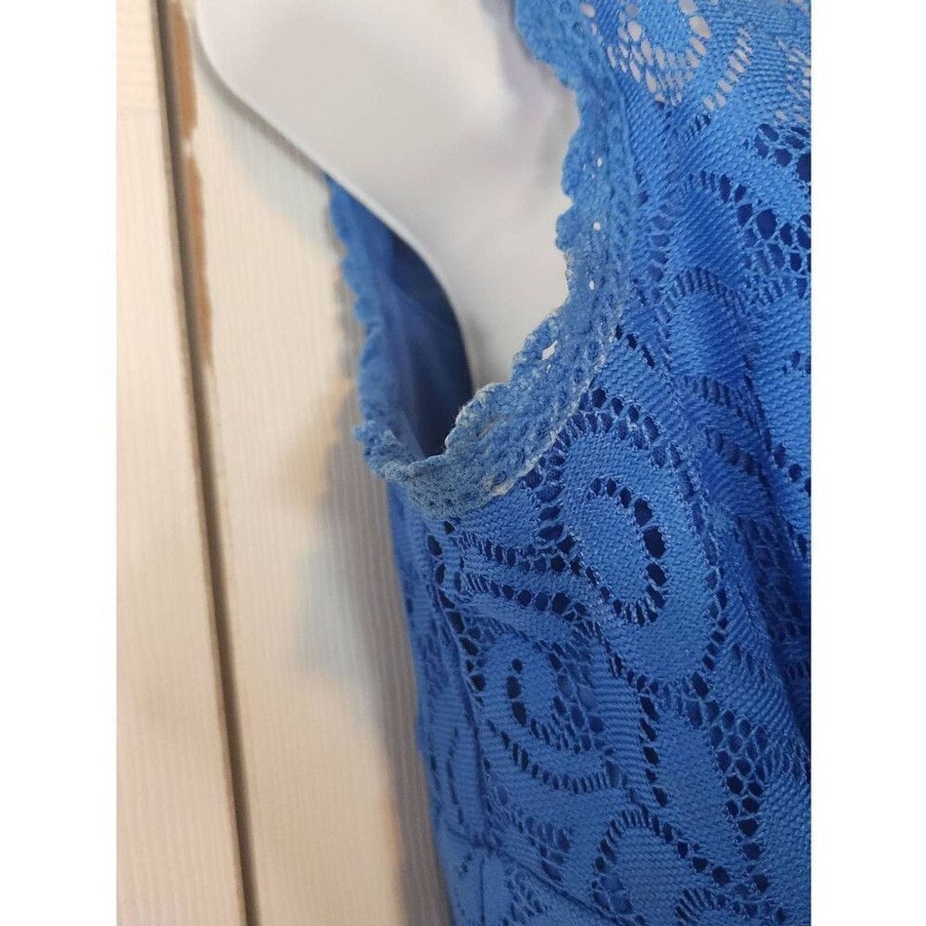 Other Dressbarn Blue Lace Dress Size M / US 6-8 / IT 42-44 - 5 Thumbnail