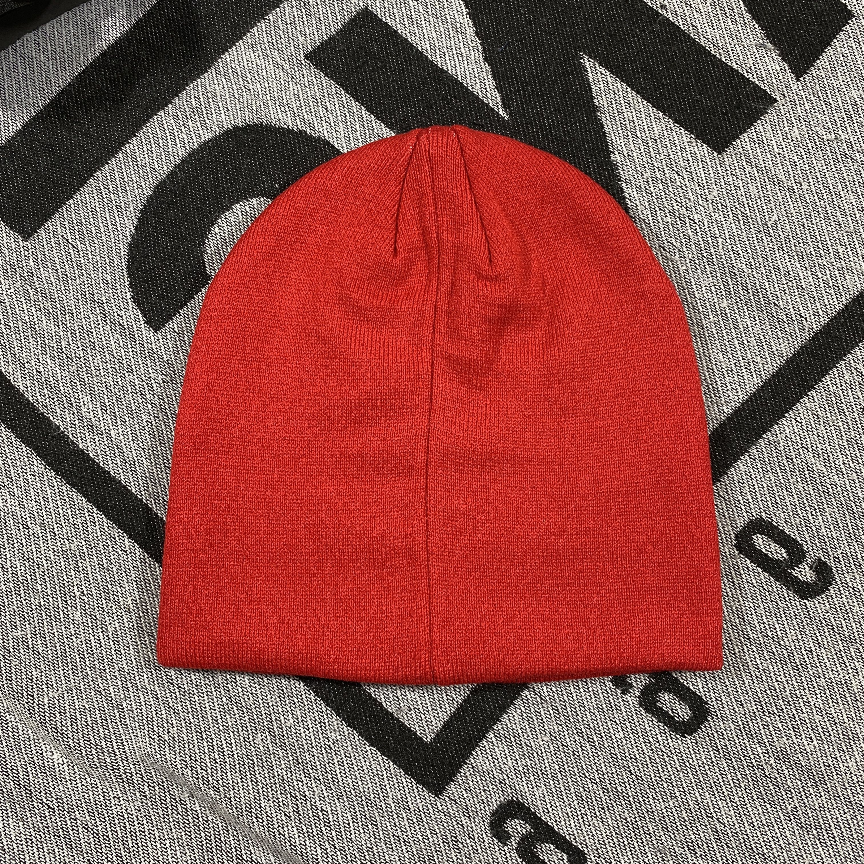 Stussy STUSSY SPORT SKULLCAP BEANIE HAT RED Size ONE SIZE - 3 Thumbnail