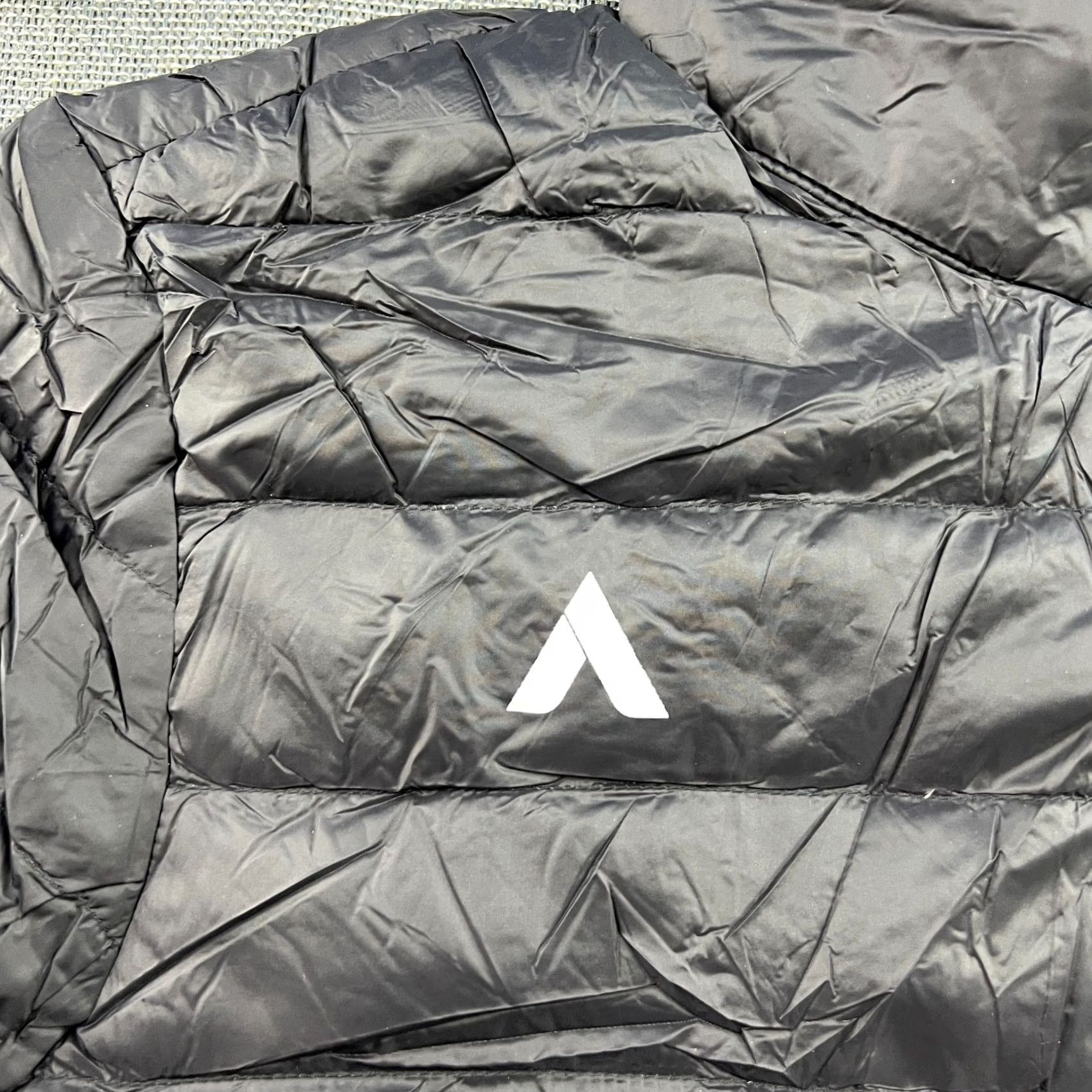 Vintage Aniesta Sport Mens Down Jacket Medium Black Ultra Lightweight Packable Full Zip Jacket Size US M / EU 48-50 / 2 - 7 Thumbnail