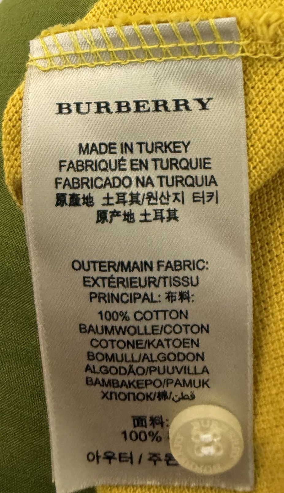 Burberry burberry colar shirt Size US S / EU 44-46 / 1 - 3 Thumbnail