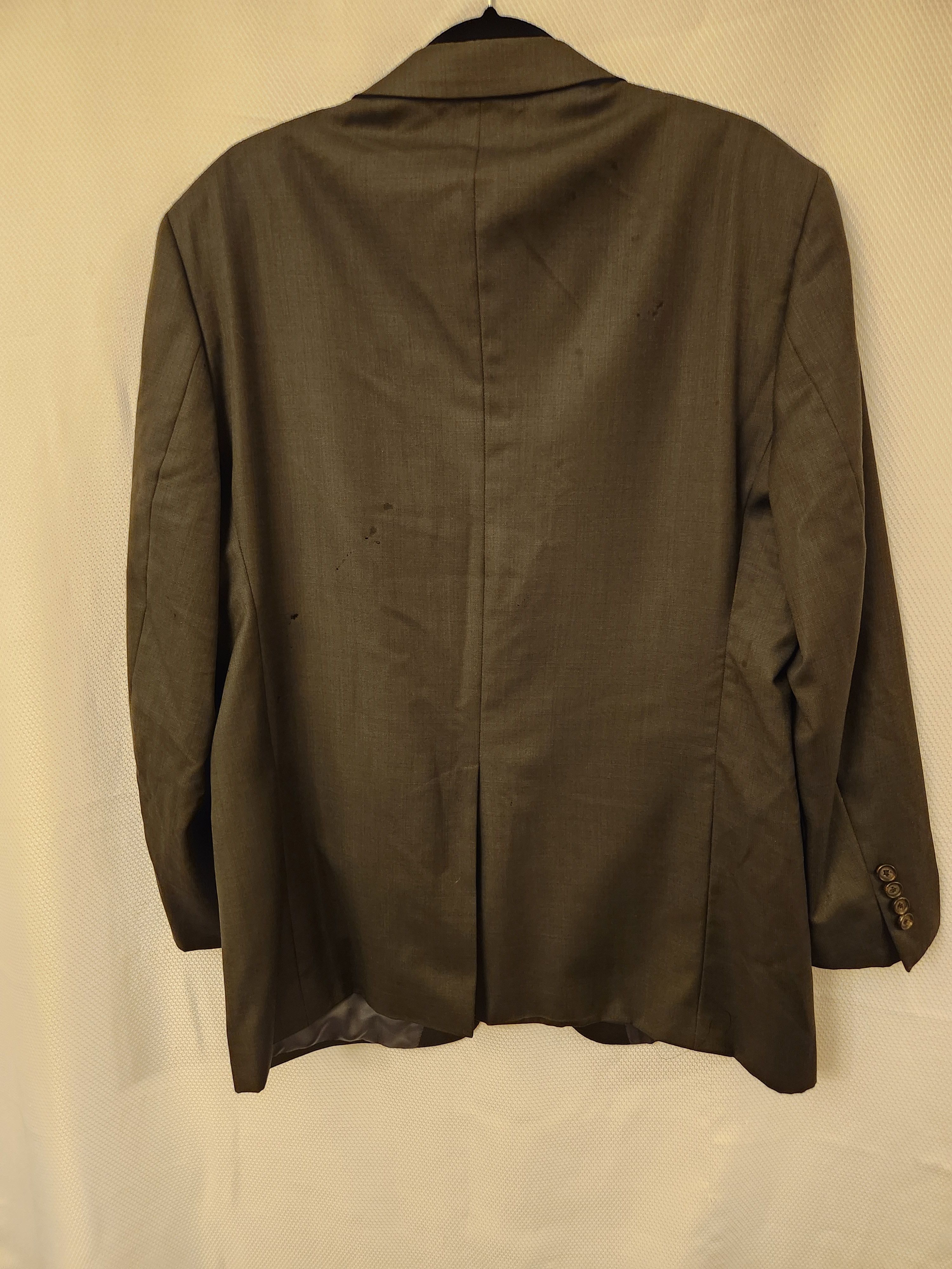 Ralph Lauren Men's 100% Wool Brown Blazer Size 44R - 2 Thumbnail