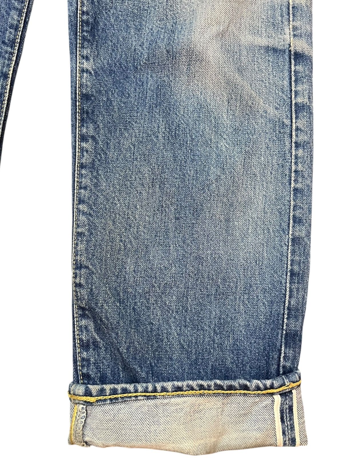 Beauty Beast × Japanese Brand Vintage Japanese Brand Selvedge Mudwash Distressed Denim Size US 31 - 5 Thumbnail