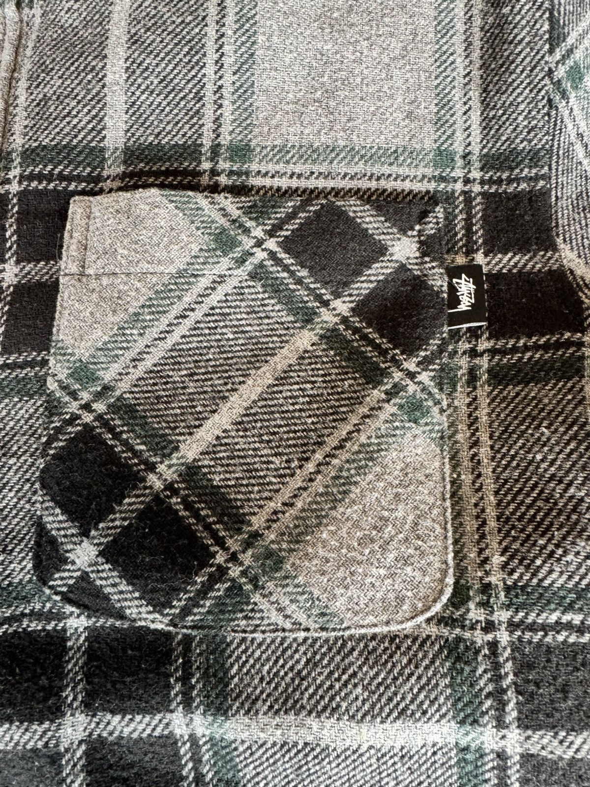 Stussy Stussy plaid quivered shirt jacket Size US S / EU 44-46 / 1 - 3 Thumbnail