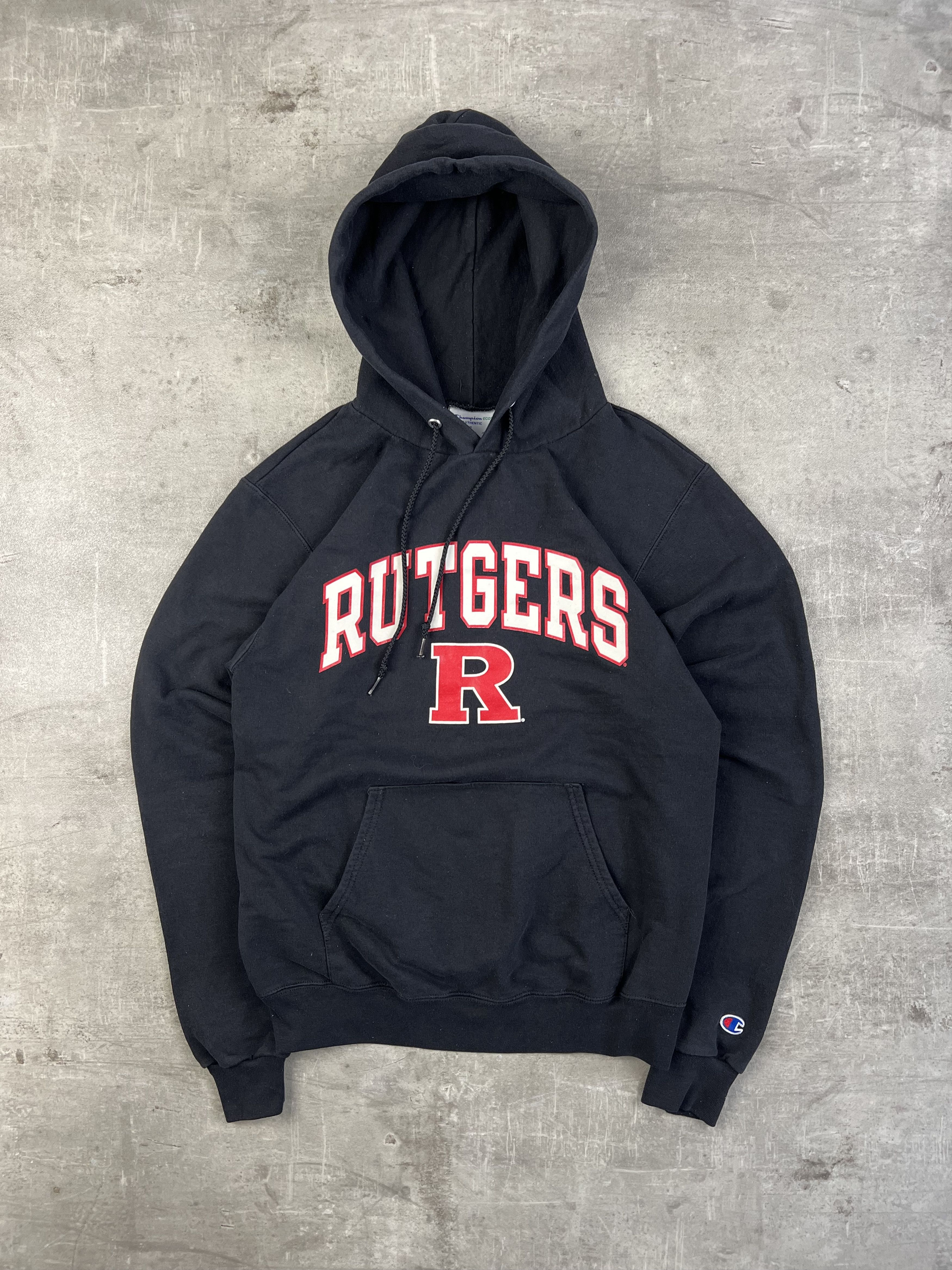 CHAMPION RUTGERS HOODIE BLACK