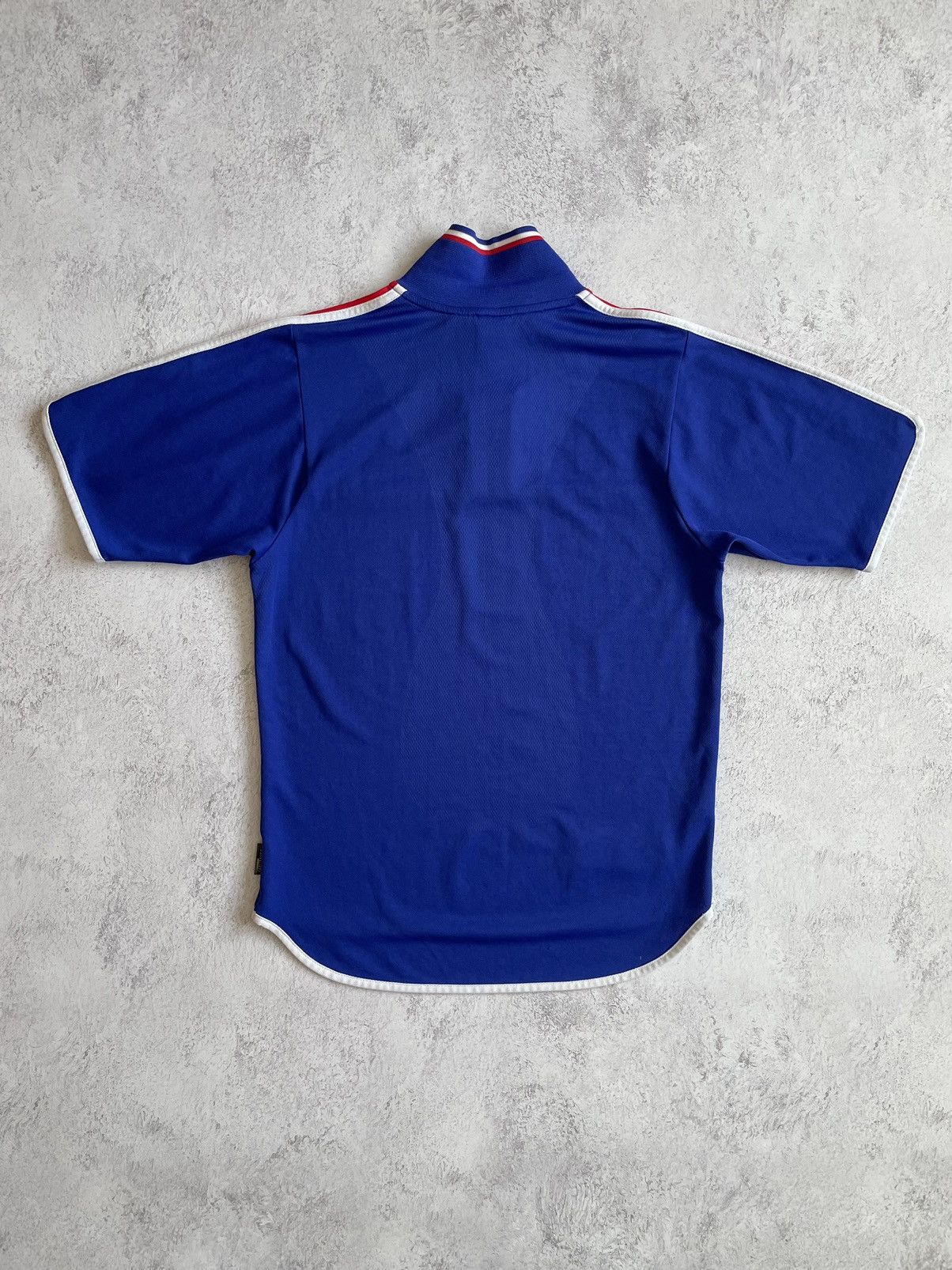 Vintage Adidas France National Team 2000 Home Soccer Jersey Vintage Size US S / EU 44-46 / 1 - 9 Thumbnail