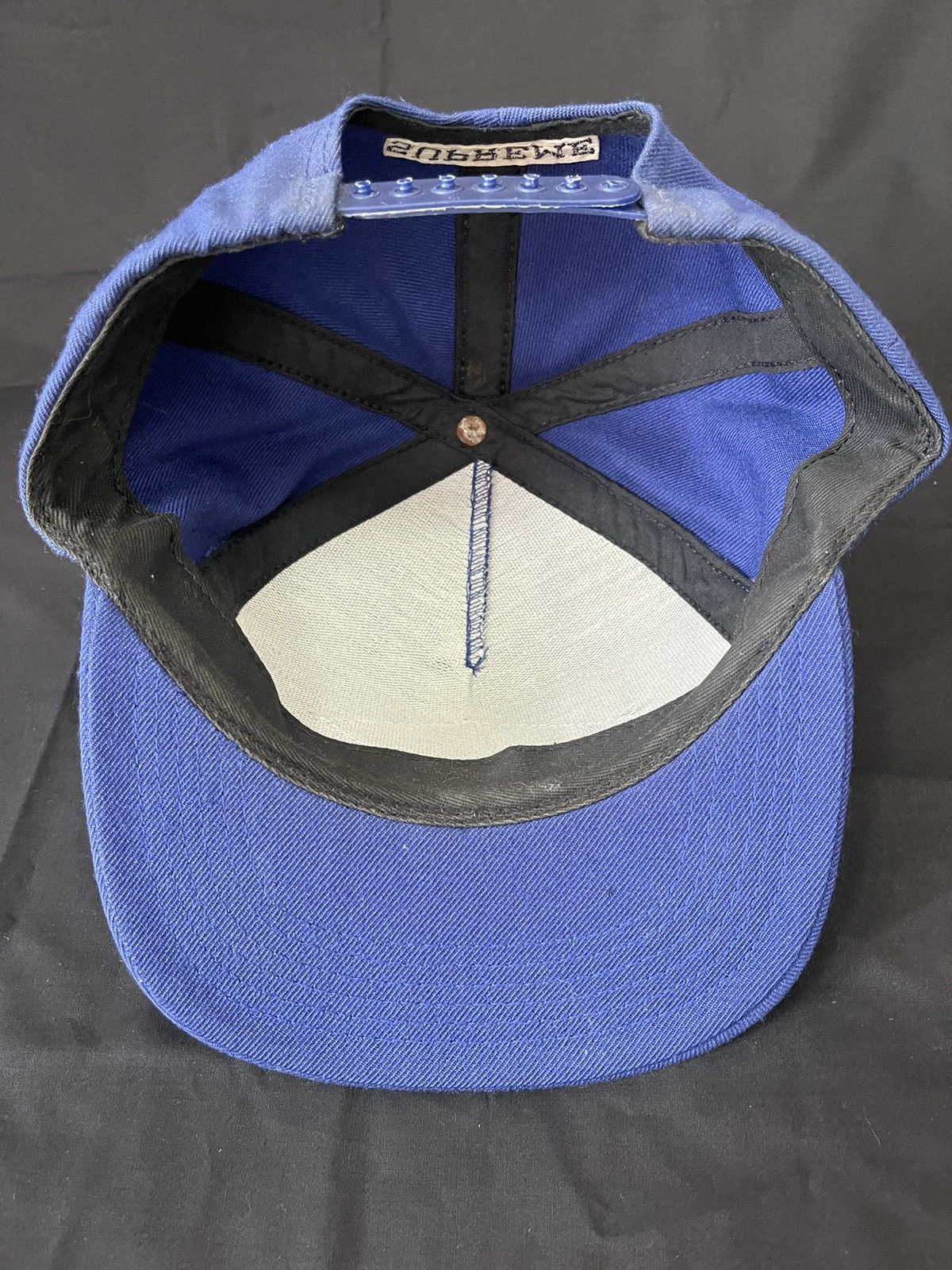 Supreme SS09 Supreme Fuck Em All 5 Panel Snapback Cap Hat Size ONE SIZE - 3 Thumbnail