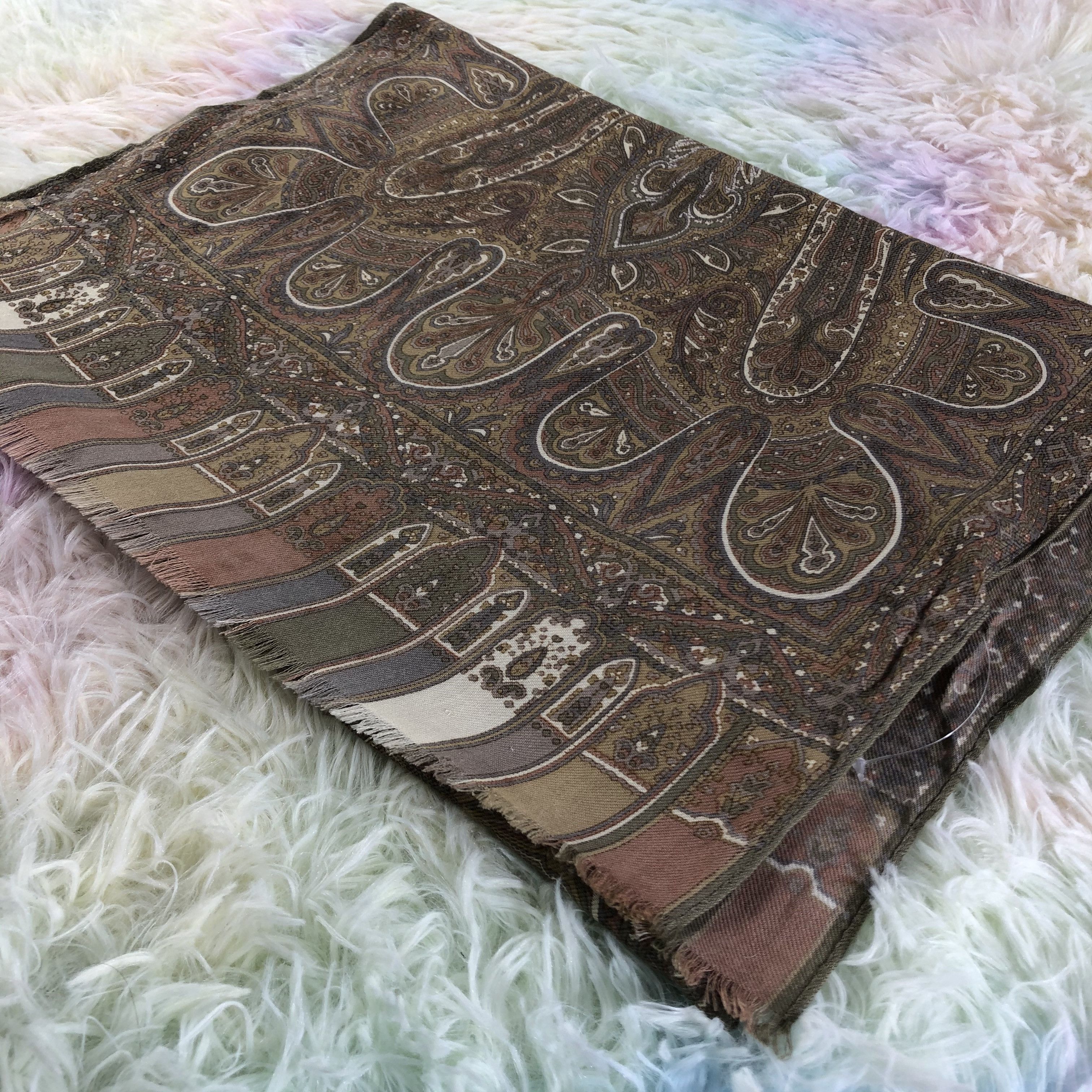 Vintage Scarf / Muffler / Neckwear - KM96 Size ONE SIZE - 3 Thumbnail