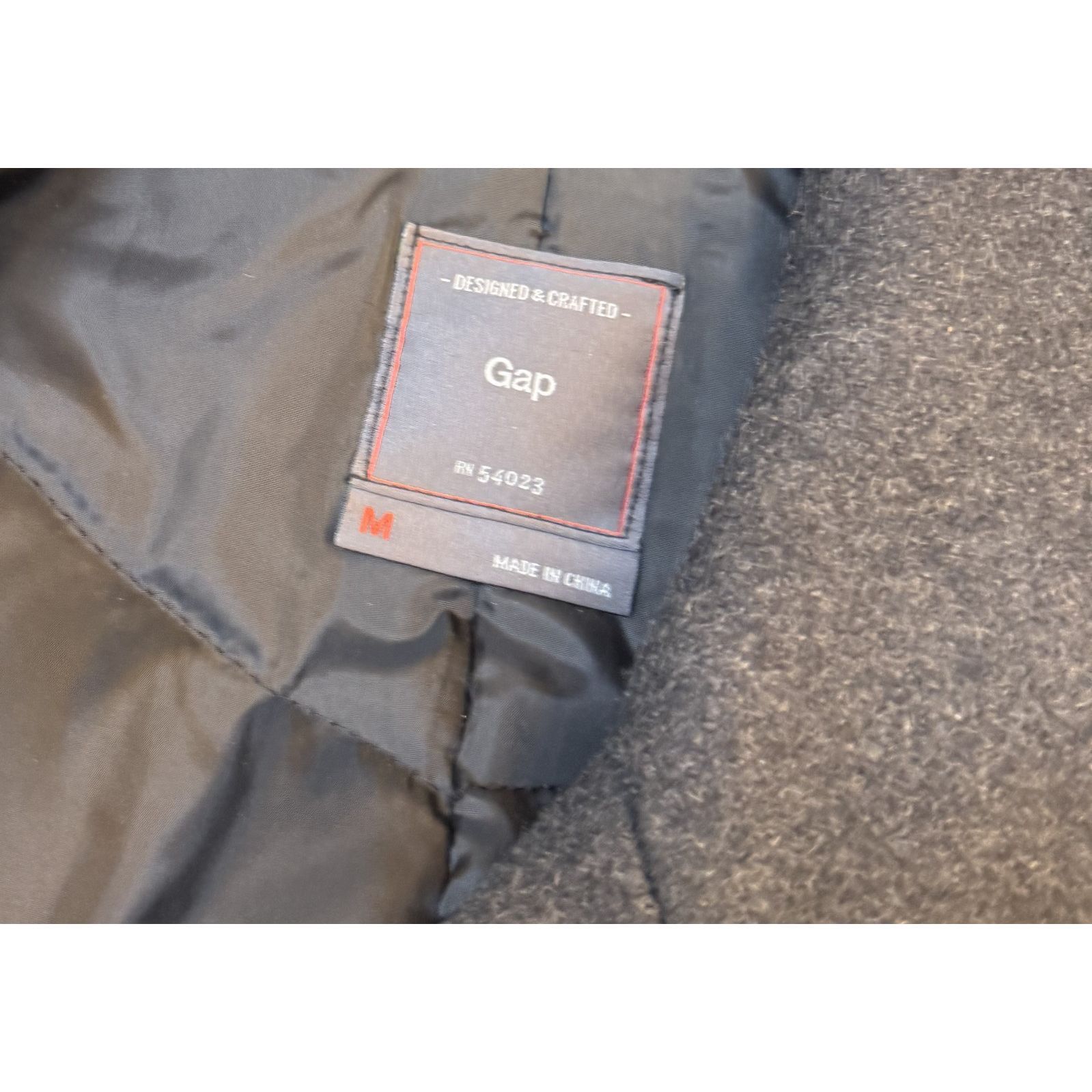 Gap GAP Gray Wool Peacoat Womens M Double Breasted Coat Classic Size XL / US 12-14 / IT 48-50 - 4 Thumbnail