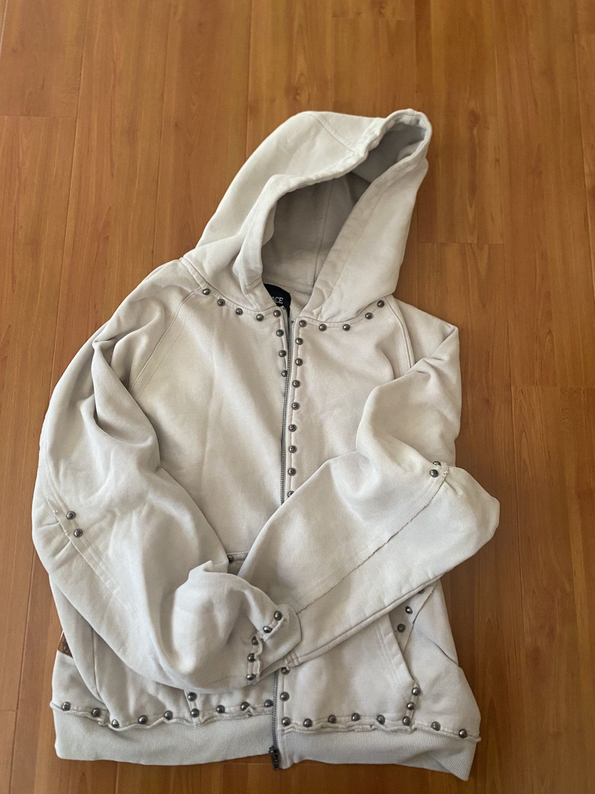 Menace Menace Studded Zip Up Jacket Size US M / EU 48-50 / 2 - 1 Thumbnail