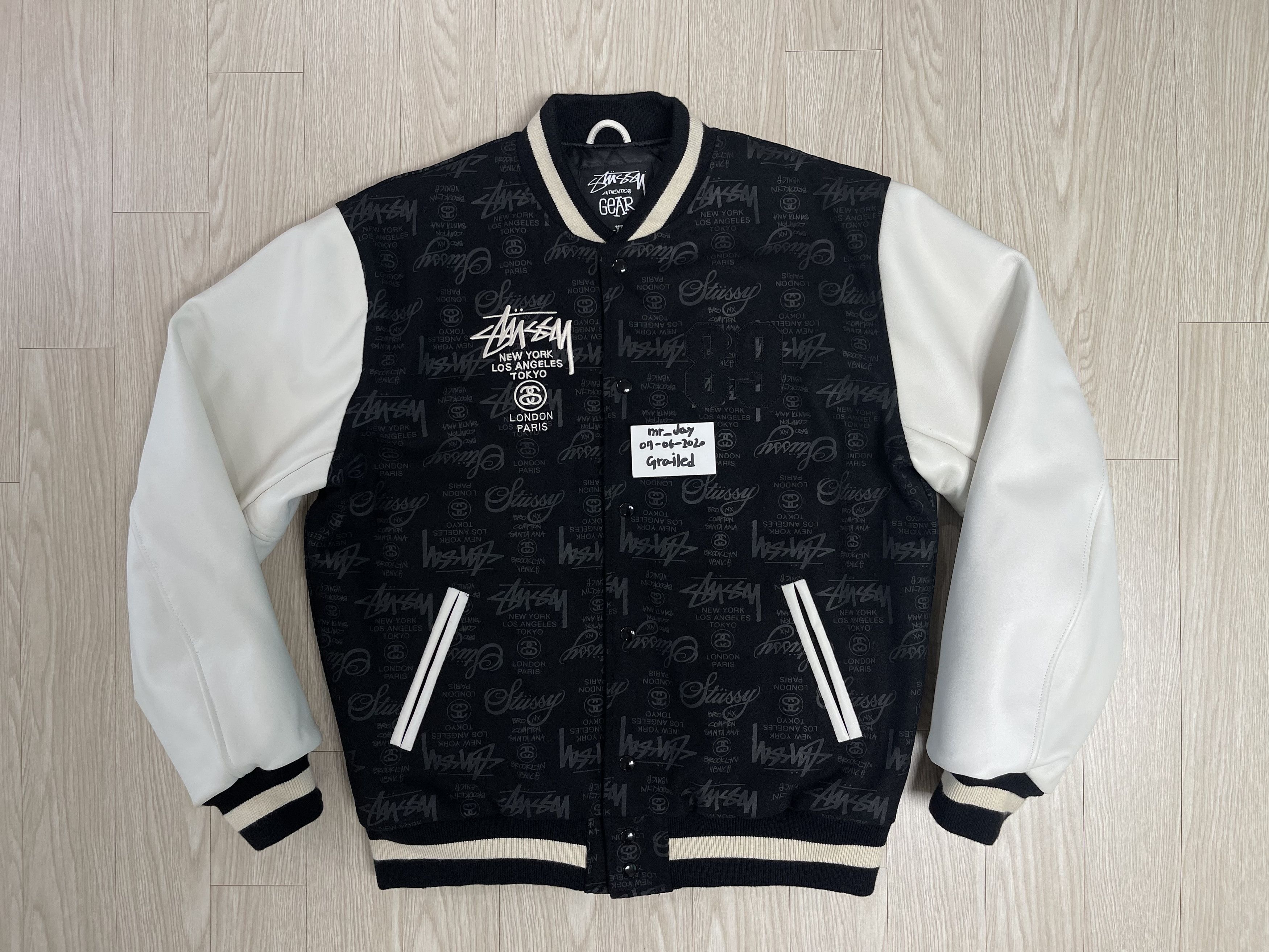 Stussy 25th Anniversary Varsity Jacket 2006