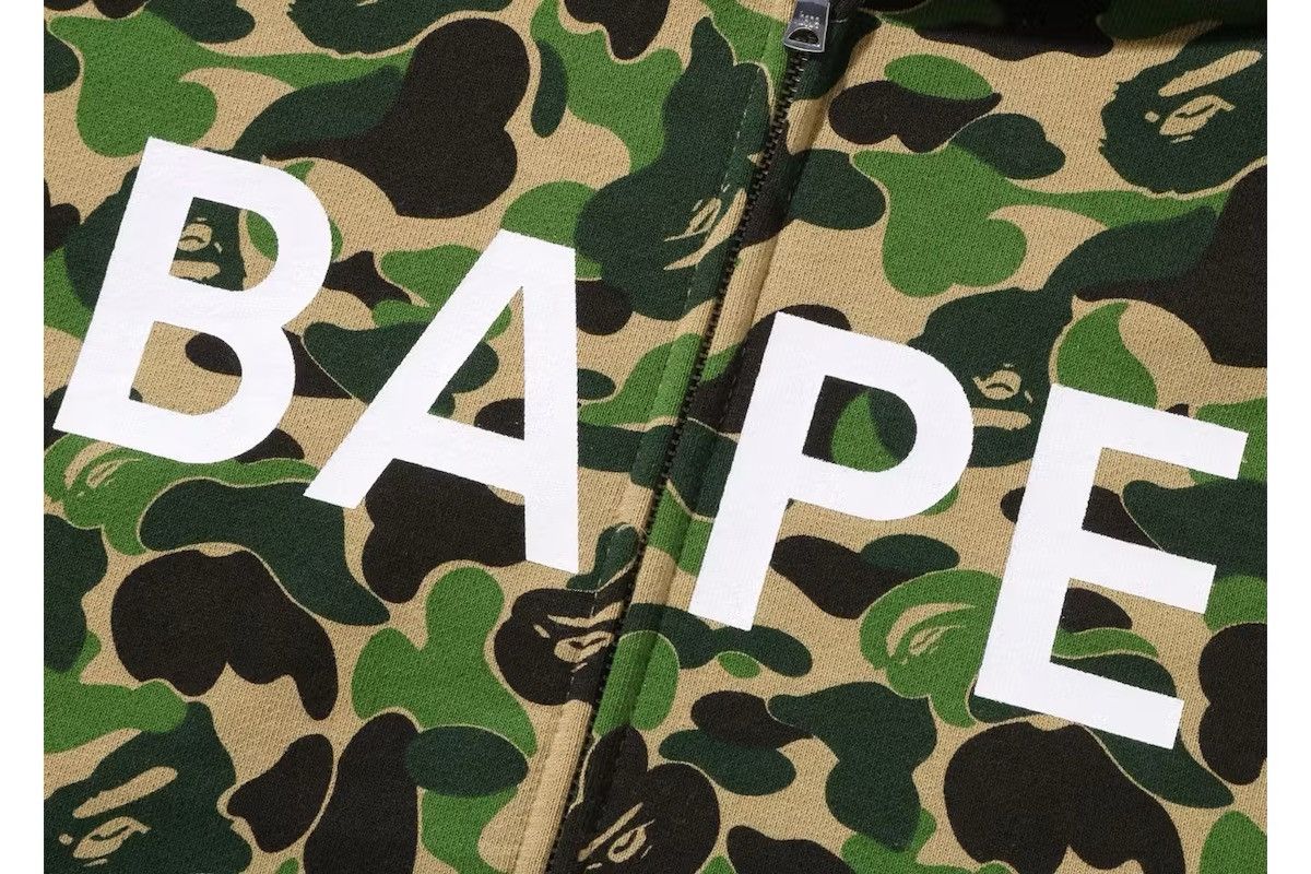 Bape ABC Camo Bape Full Zip Hoodie Size US XL / EU 56 / 4 - 4 Thumbnail
