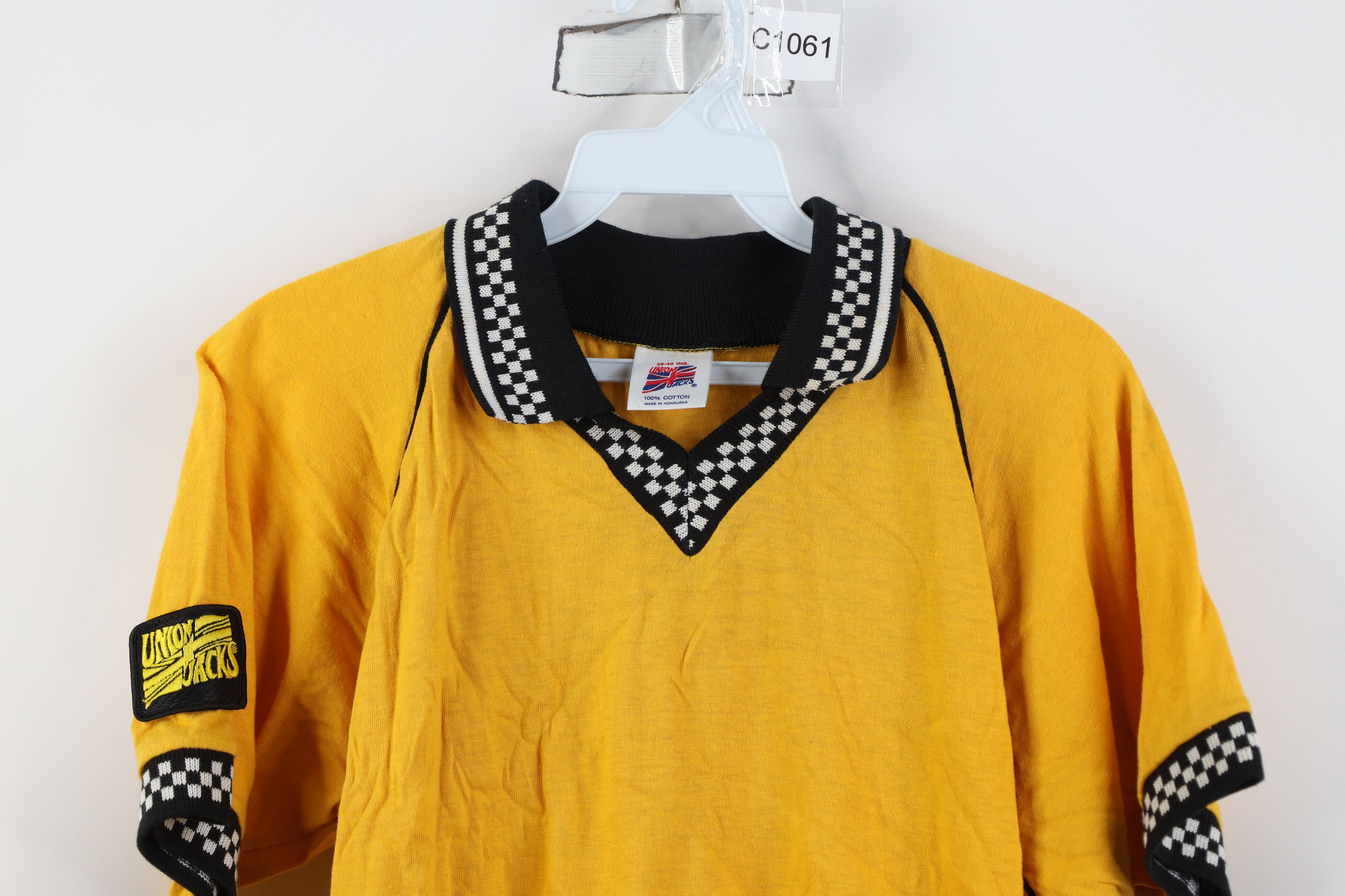 Vintage Vintage 80s 90s Union Jacks Collared Soccer Jersey Size US M / EU 48-50 / 2 - 2 Thumbnail