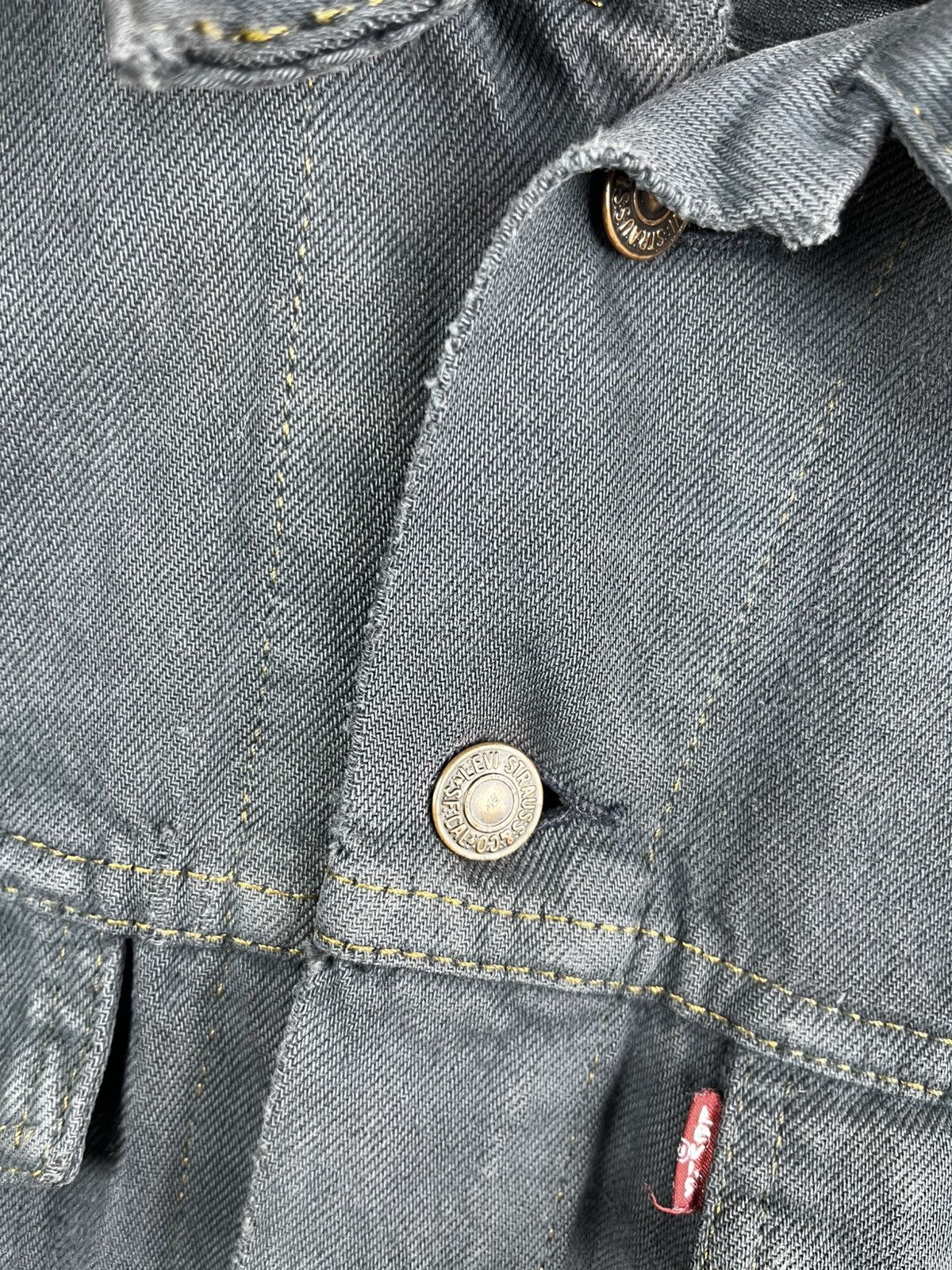 Levi's Levis distressed thrashed jacket vintage usa Size US M / EU 48-50 / 2 - 3 Thumbnail