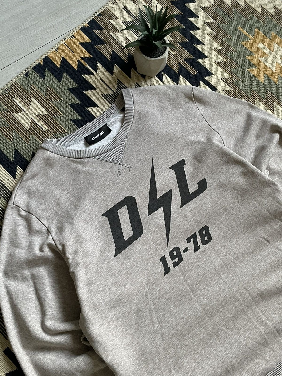 Diesel × Vintage Diesel 1978 Big Logo Sweatshirt Size US M / EU 48-50 / 2 - 4 Thumbnail