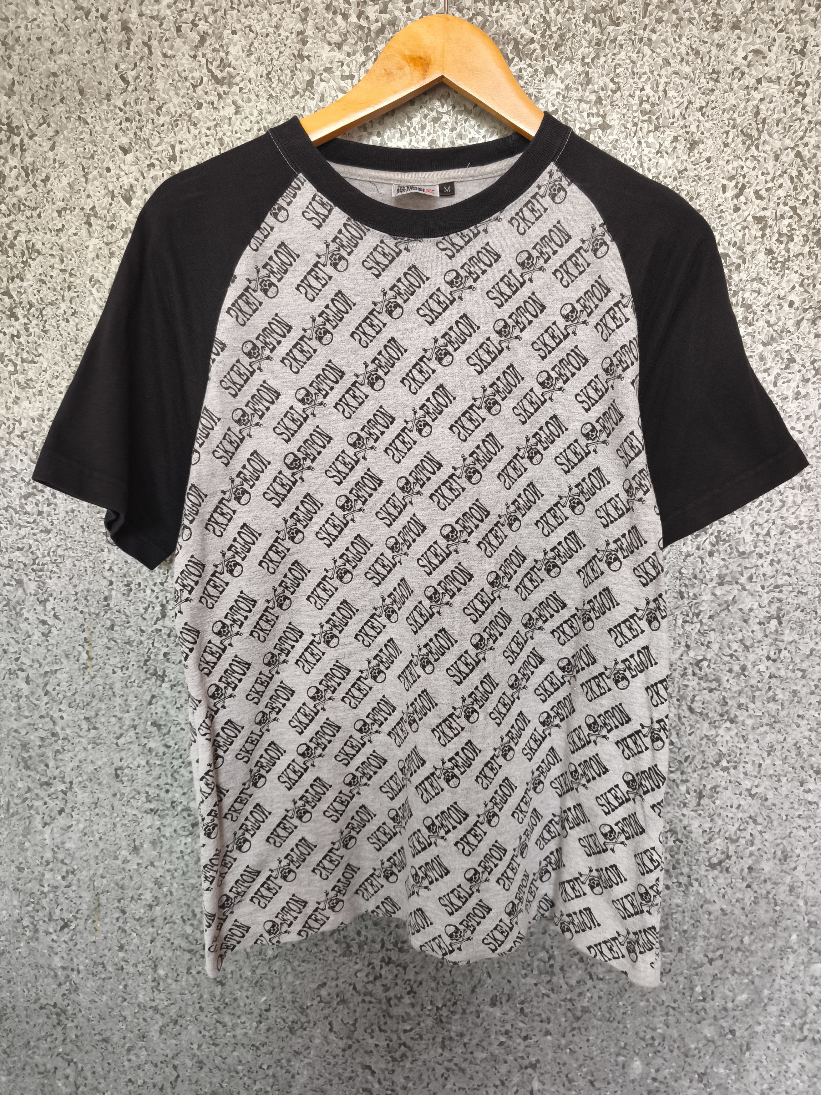 Skullcandy 🔥 Oxfam Skeleton t shirt gothic punk if six was nine Size US M / EU 48-50 / 2 - 2 Thumbnail