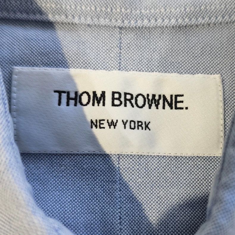 Thom Browne Thom Browne Blue shirt Size US XS / EU 42 / 0 - 4 Thumbnail