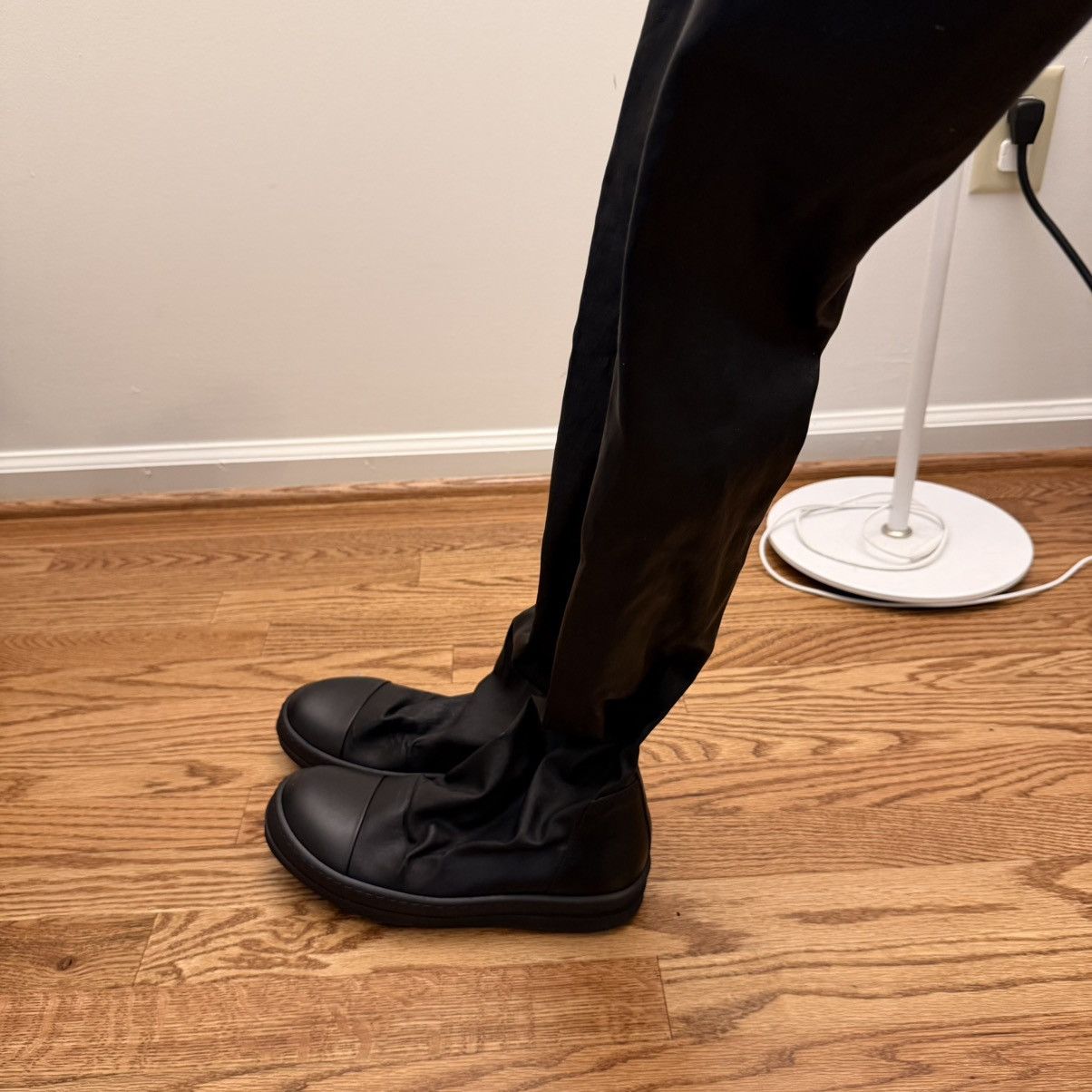 Rick Owens Mainline Thigh High Sock Ramones Size US 7 / IT 37 - 2 Thumbnail