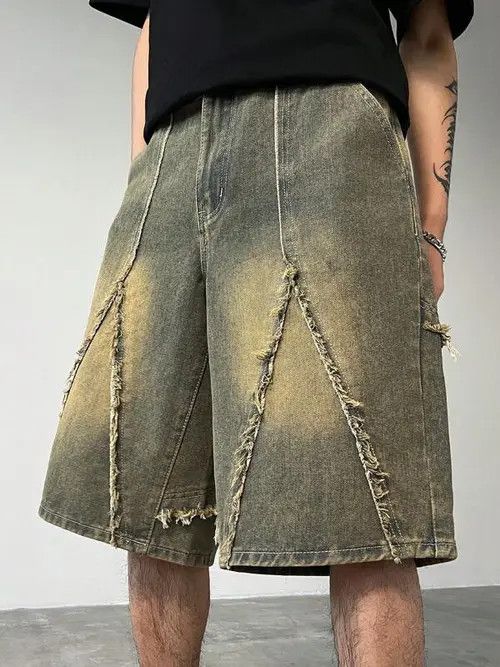 Other Washed Y2k Shorts Jorts Opium Denim | Grailed