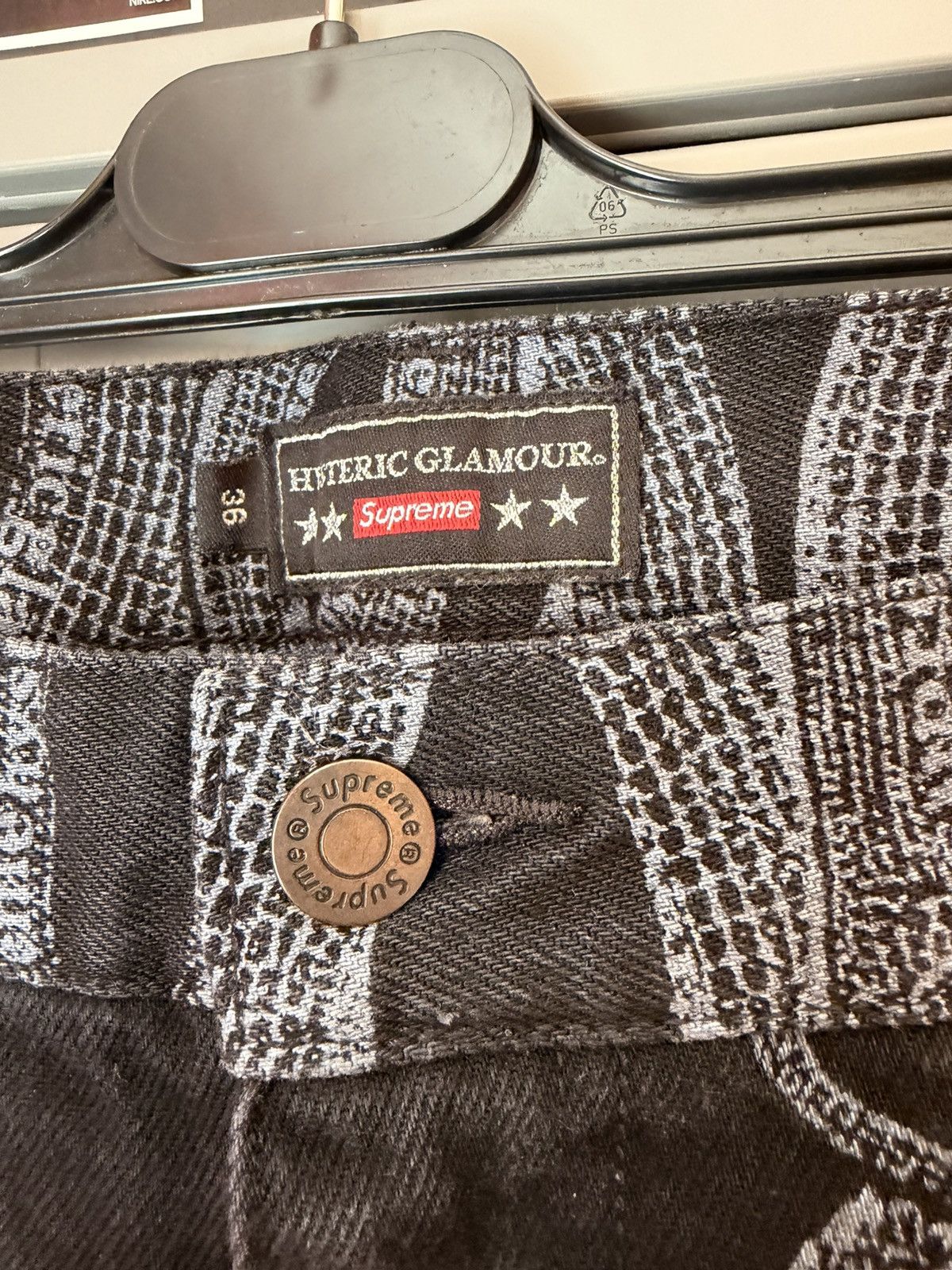 Hysteric Glamour × Supreme Hysteric Glamour x Supreme Snake Double Knee Denim Painter Size US 36 / EU 52 - 2 Thumbnail