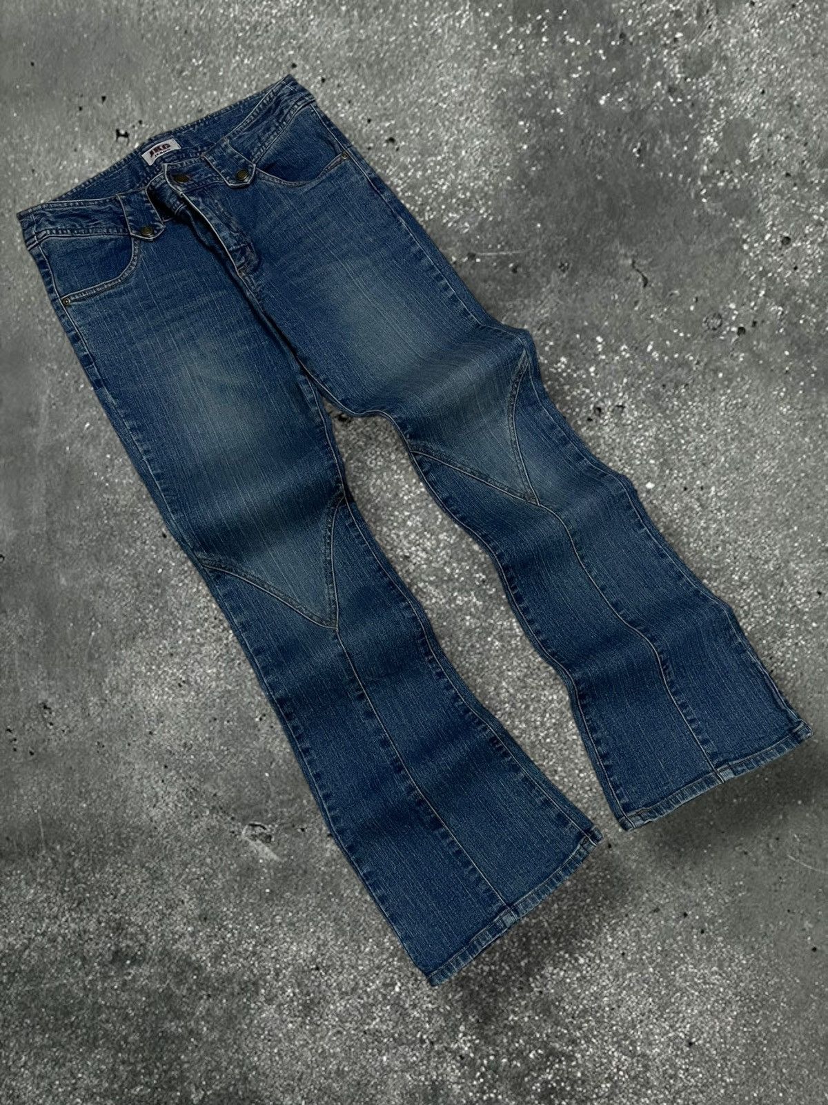 Tornado Mart Vintage 1990s Japan Designer Jkg Og Retro Cowboy Style Denim Size US 30 / EU 46 - 2 Thumbnail