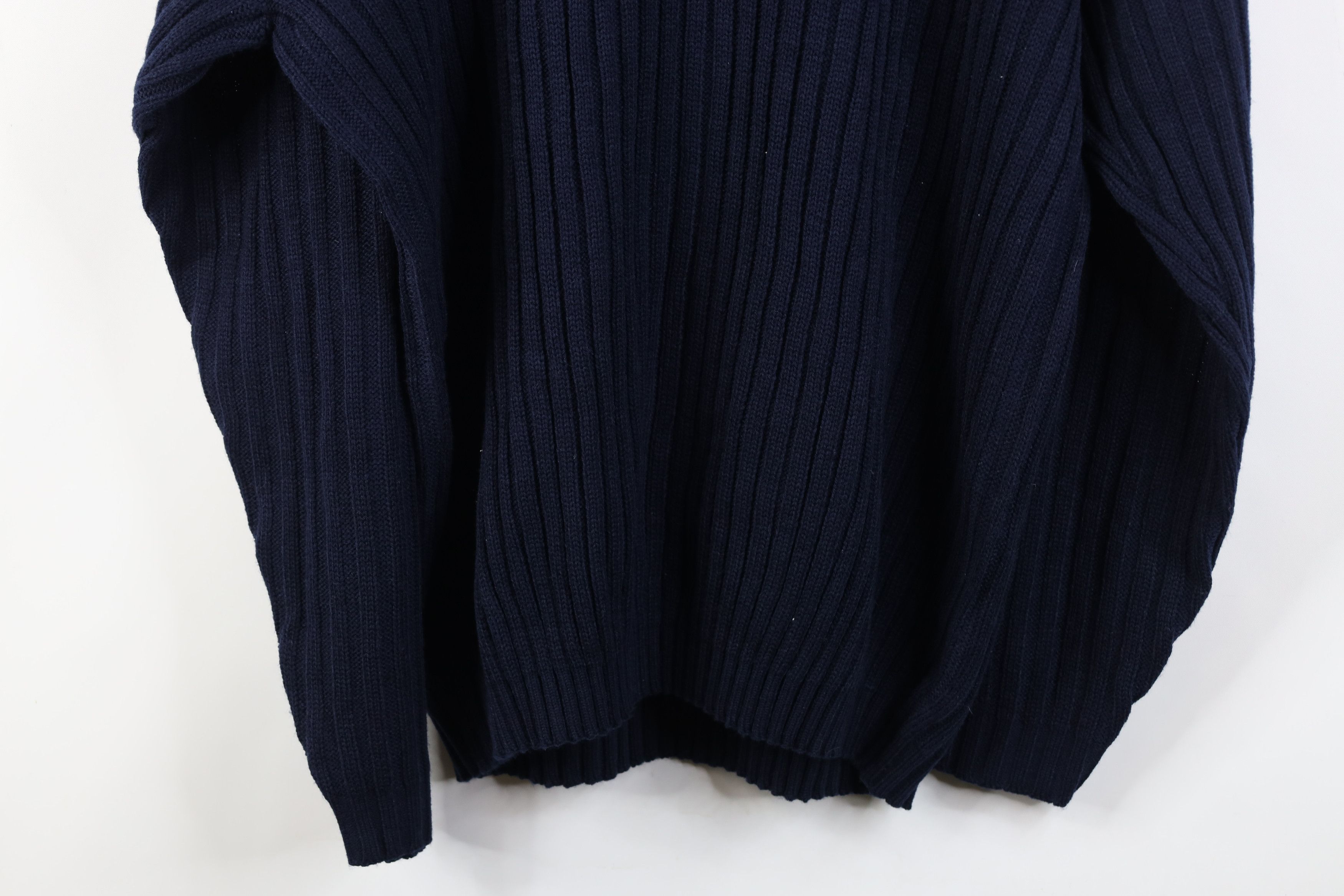 Vintage Deadstock Vintage 90s Y2K Streetwear Knit Turtleneck Sweater Size US L / EU 52-54 / 3 - 12 Thumbnail