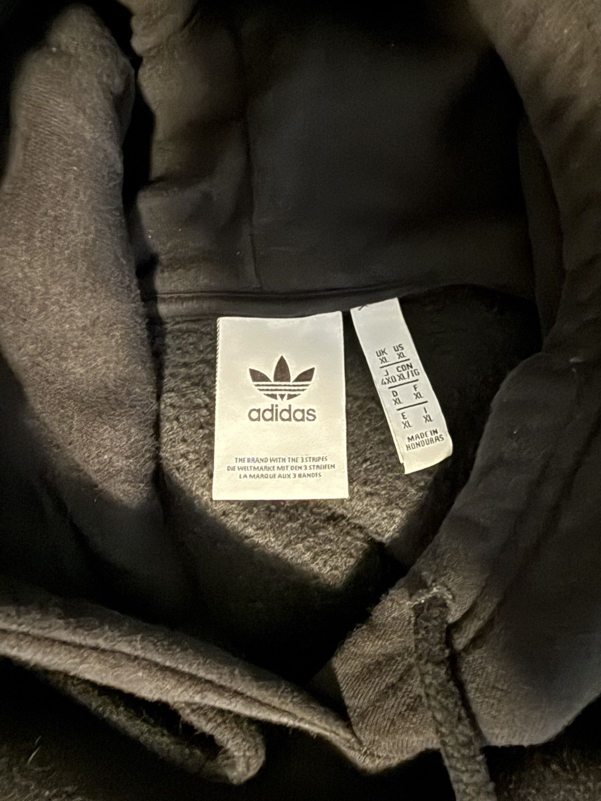 Adidas Adidas Gold Logo Hoodie Size US XL / EU 56 / 4 - 4 Thumbnail