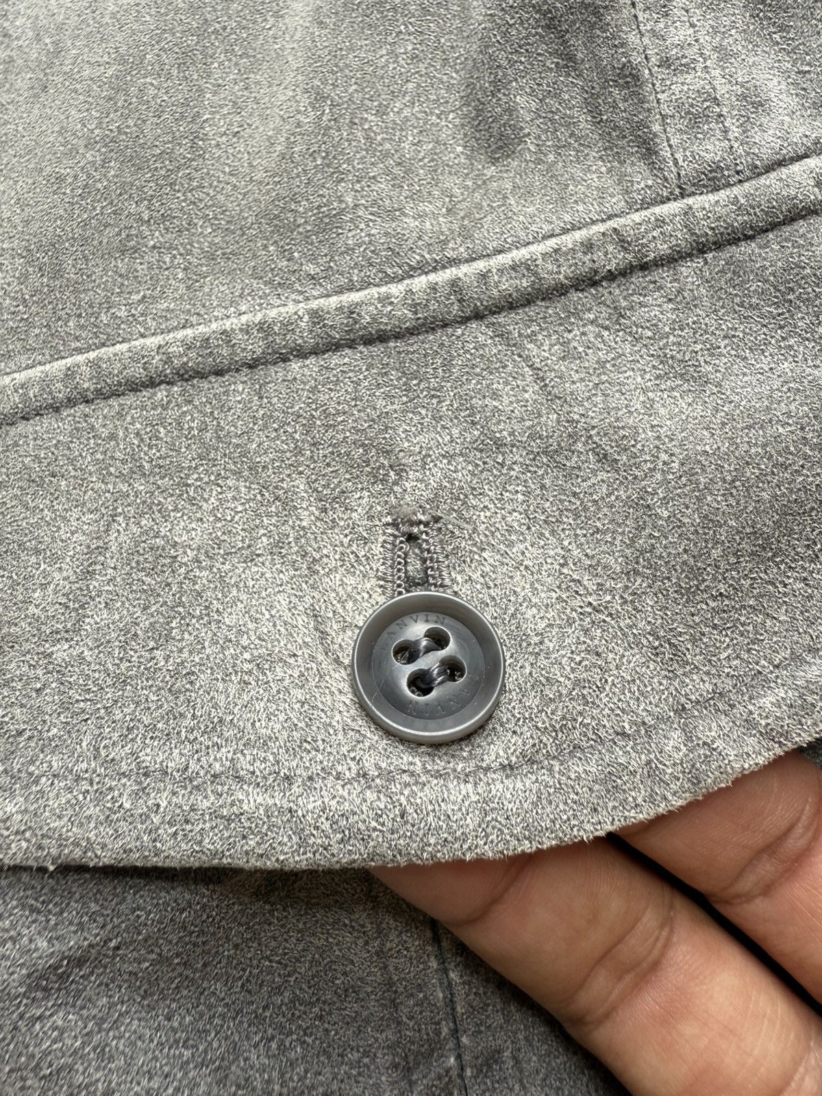 Lanvin 💥Offer me💥 LANVIN Suede Adjustable Waist Jacket Size US M / EU 48-50 / 2 - 5 Thumbnail