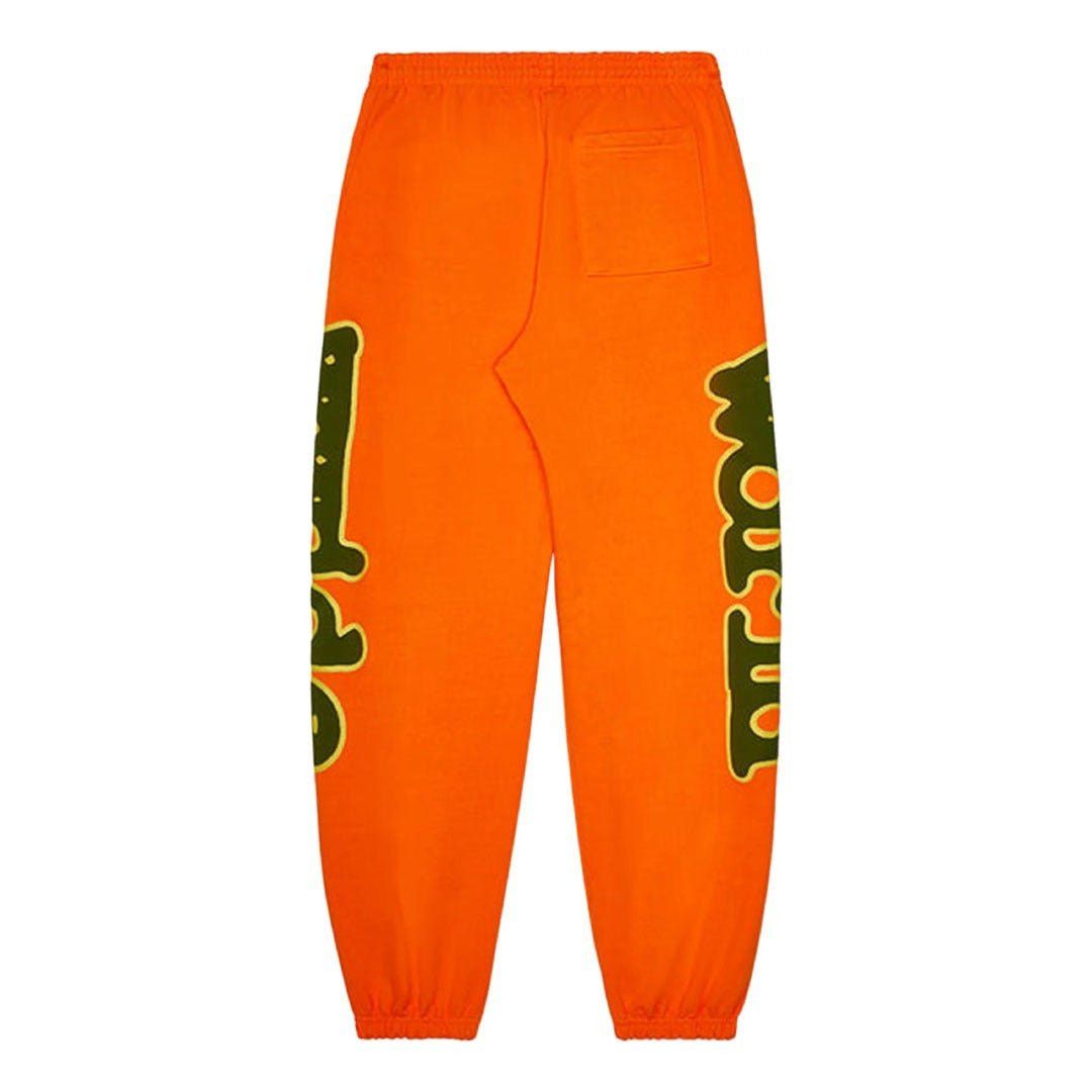 Sp5der Orange Beluga Sweatpants Size US 32 / EU 48 - 1 Thumbnail