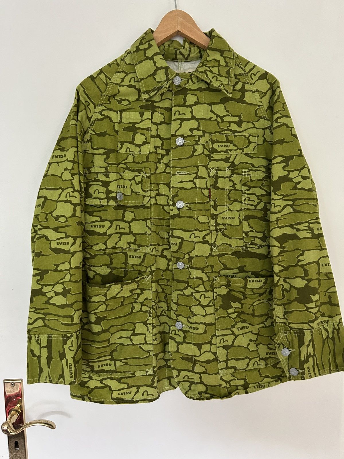 Evisu Evisu Gren Camo Denim Size US L / EU 52-54 / 3 - 1 Thumbnail