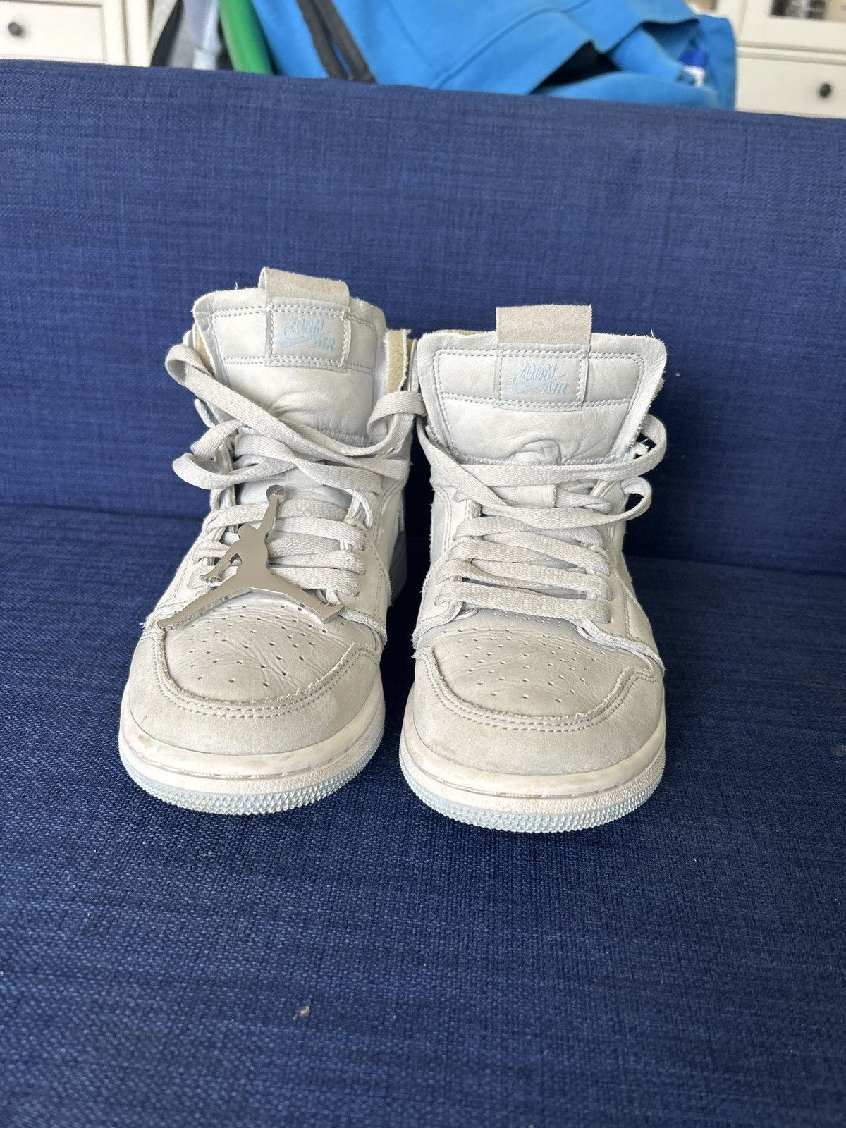 Jordan Brand Jordan 1 Zoom Air CMFT gray fog Size US 6 / EU 39 - 3 Thumbnail