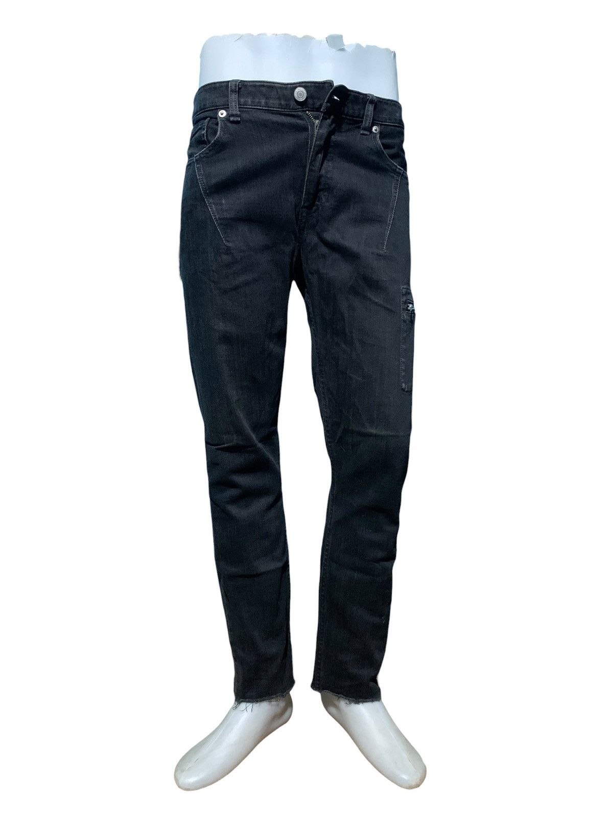 Jun Takahashi Undercover uniqlo side zipper pocket raw hem jeans Size US 32 / EU 48 - 15 Thumbnail