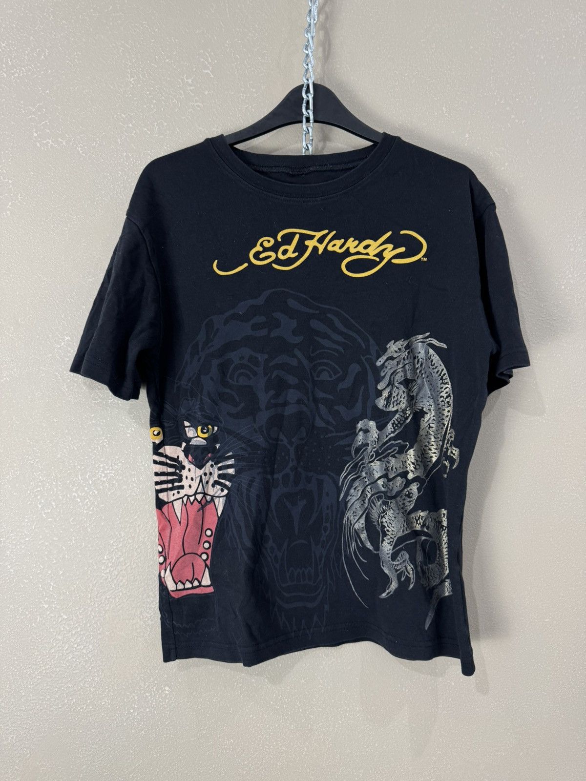 Christian Audigier Crazy Christian Audigier Los Angeles AOP Ed Hardy Tshirt Size US M / EU 48-50 / 2 - 1 Thumbnail