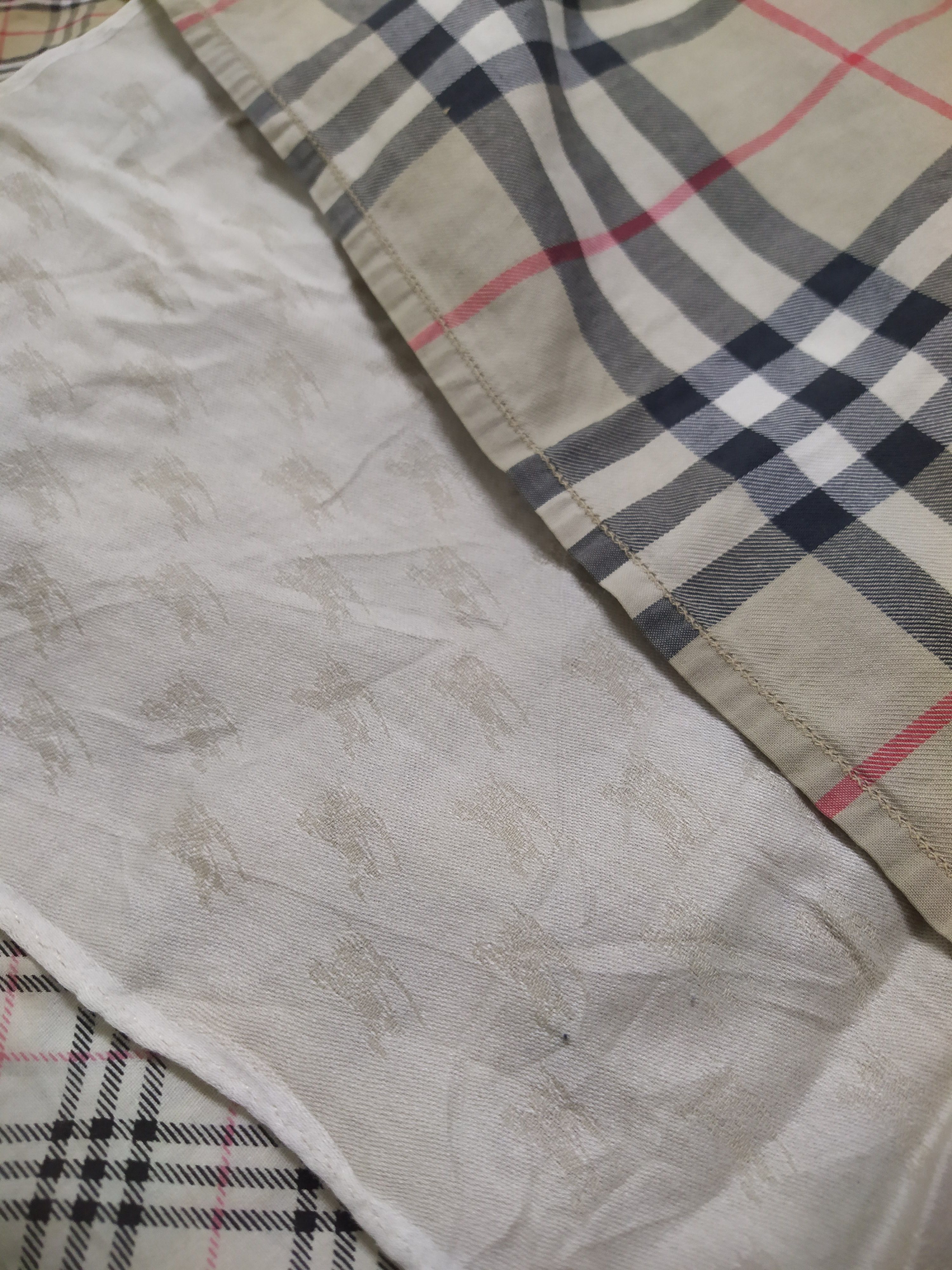 Burberry Rare Bundle Burberry Handkerchief Pocket Square Nova Check Size ONE SIZE - 3 Thumbnail