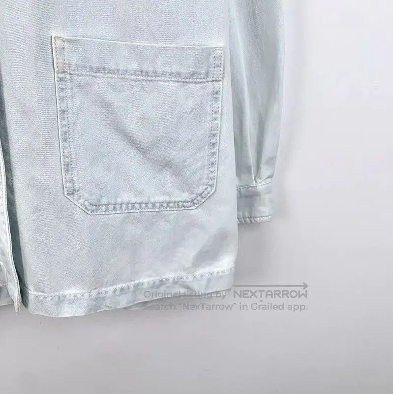 Miu Miu Miu Miu Light Blue Cotton Women's Jacket . Size XS / US 0-2 / IT 36-38 - 3 Thumbnail