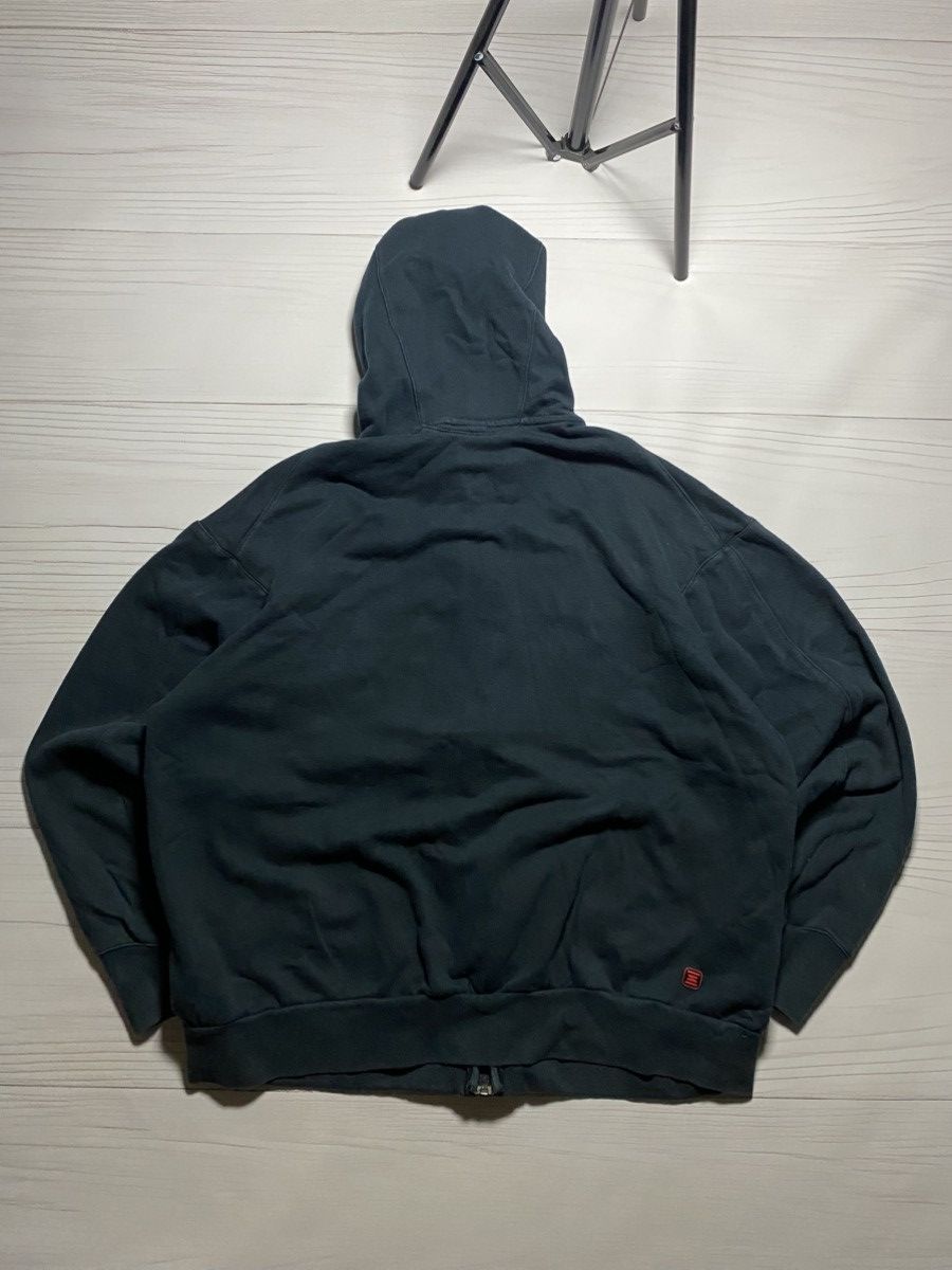 Nike × Vintage Vintage Nike Shox faded oversize box fit y2k zip Hoodie Size US XL / EU 56 / 4 - 2 Thumbnail