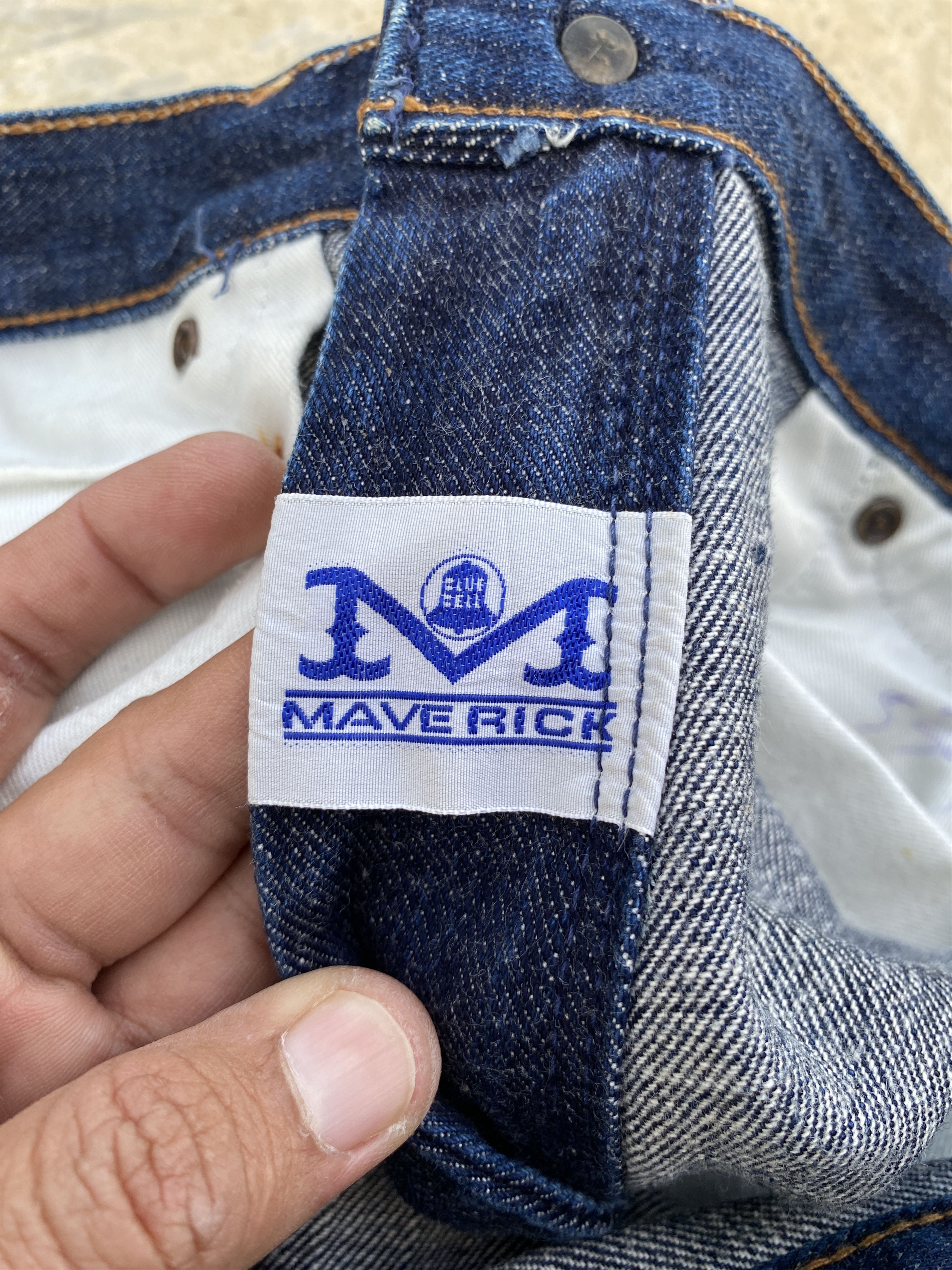 Wrangler Maverick by Wrangler Blue Bell Selvedge Jeans Size US 33 - 11 Thumbnail