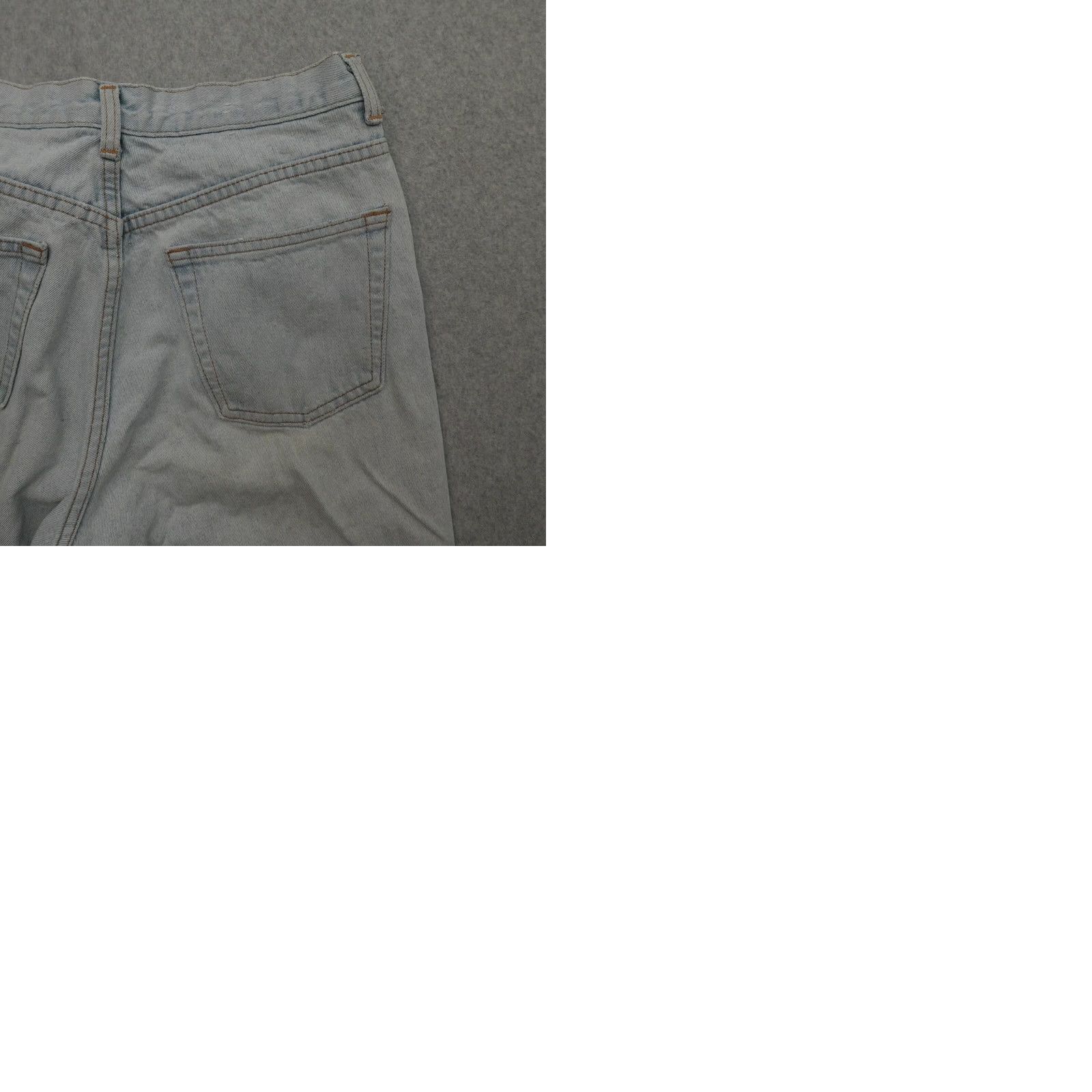 Gap Vintage Gap Jeans Womens 12 Long (12x32) Light Wash Classic Fit Frayed Denim Size 34" / US 12 / IT 48 - 10 Thumbnail
