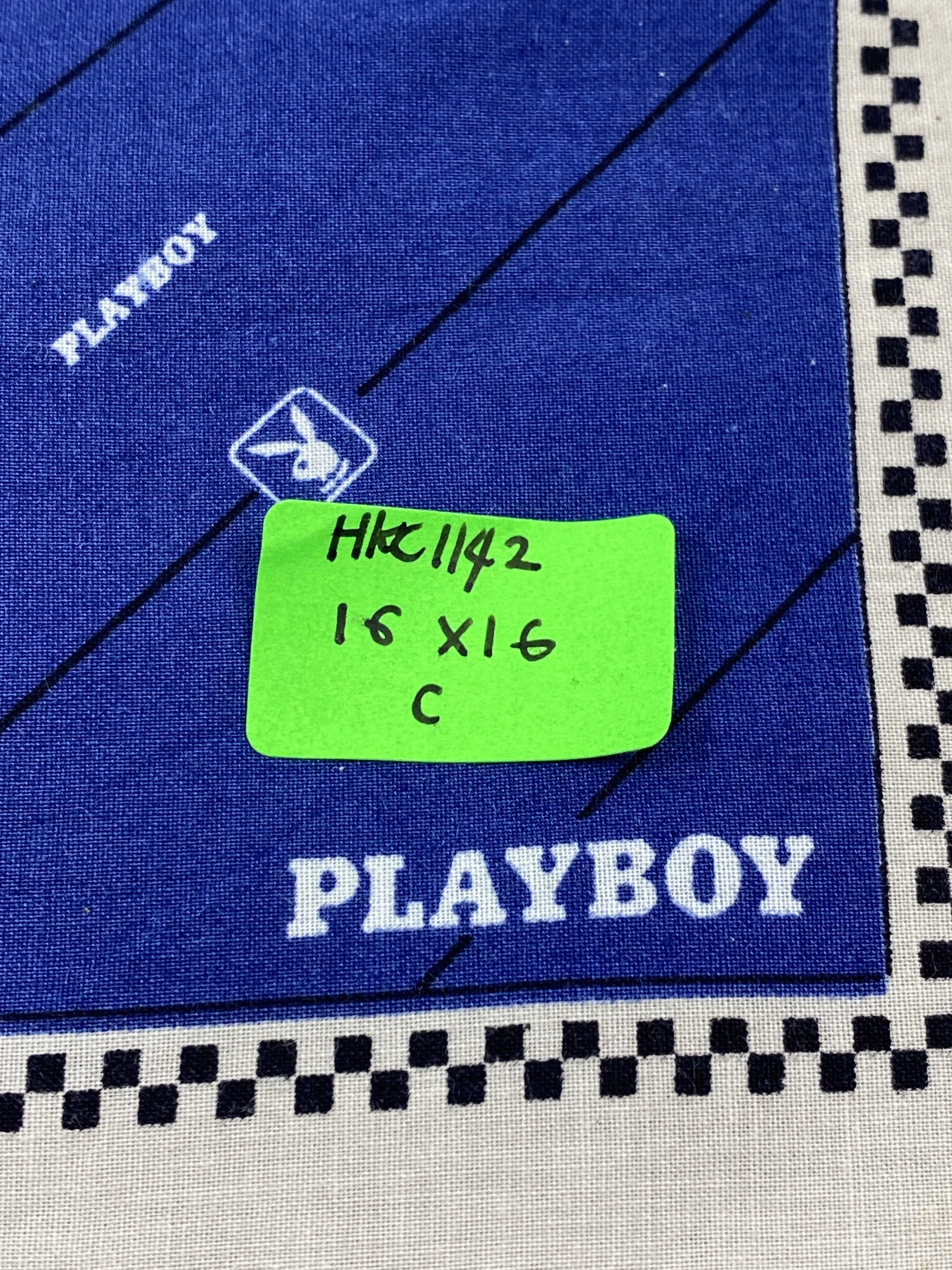 Playboy Vintage Playboy Handkerchief / Neckerchief HKC1142 Size ONE SIZE - 8 Thumbnail